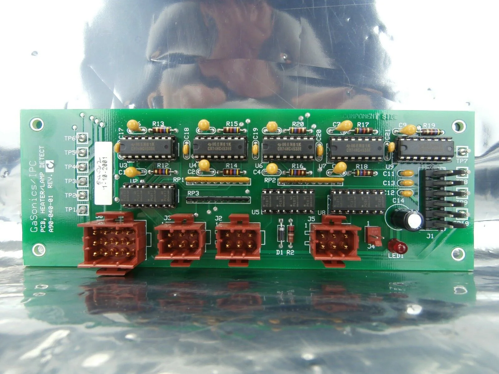 GaSonics/IPC A90-040-01 Heater/Lamp Detect Board PCB Used Working - Image 2