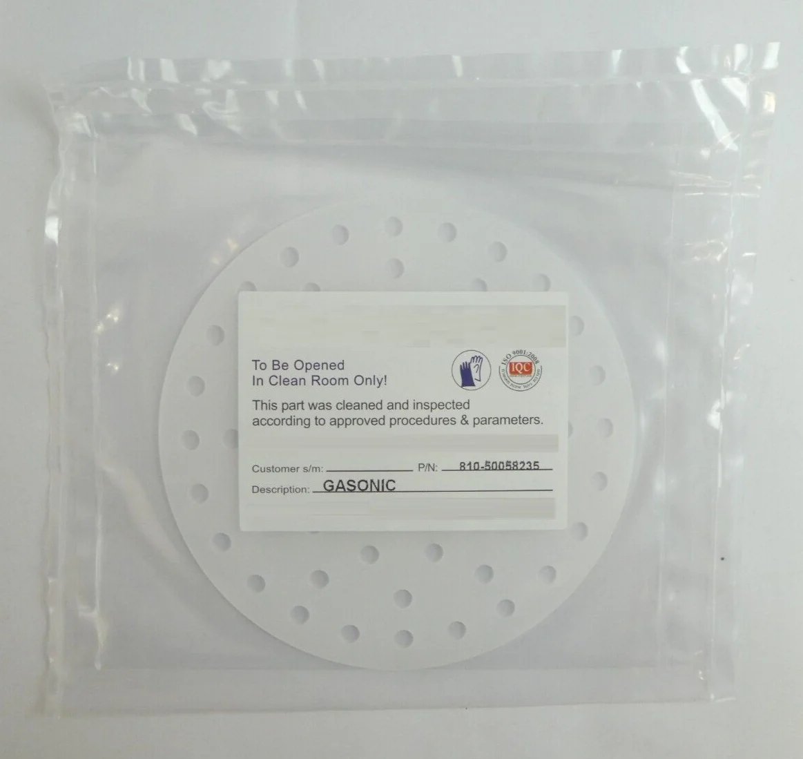 Gasonics NC.0.004 Gas N.CU Quartz PC Kit 8X5 Refurbished - Image 8