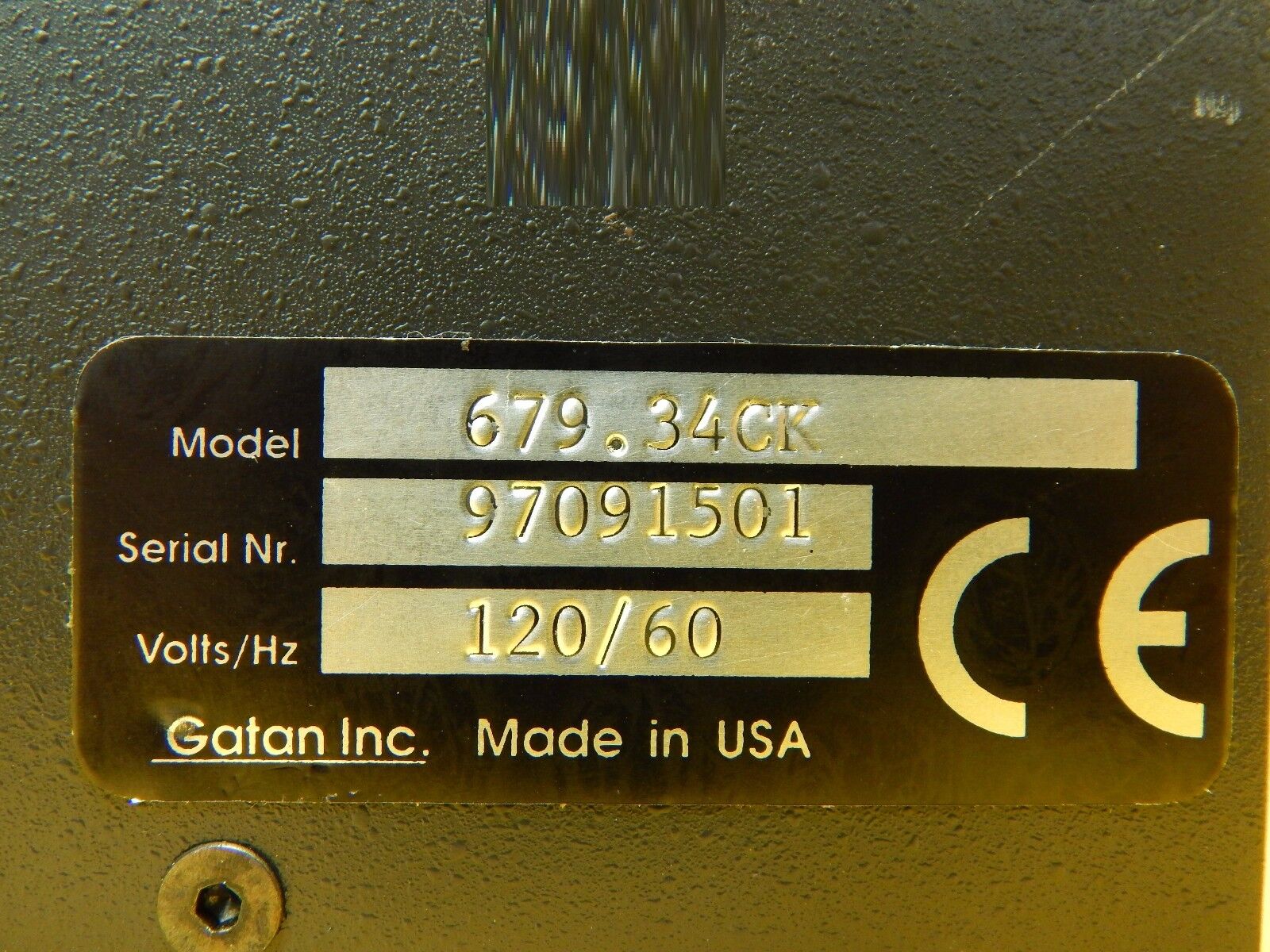 Gatan 679.3400 STEM Interface Controller 679.34CK JEM-2010F TEM Used Working - Image 7