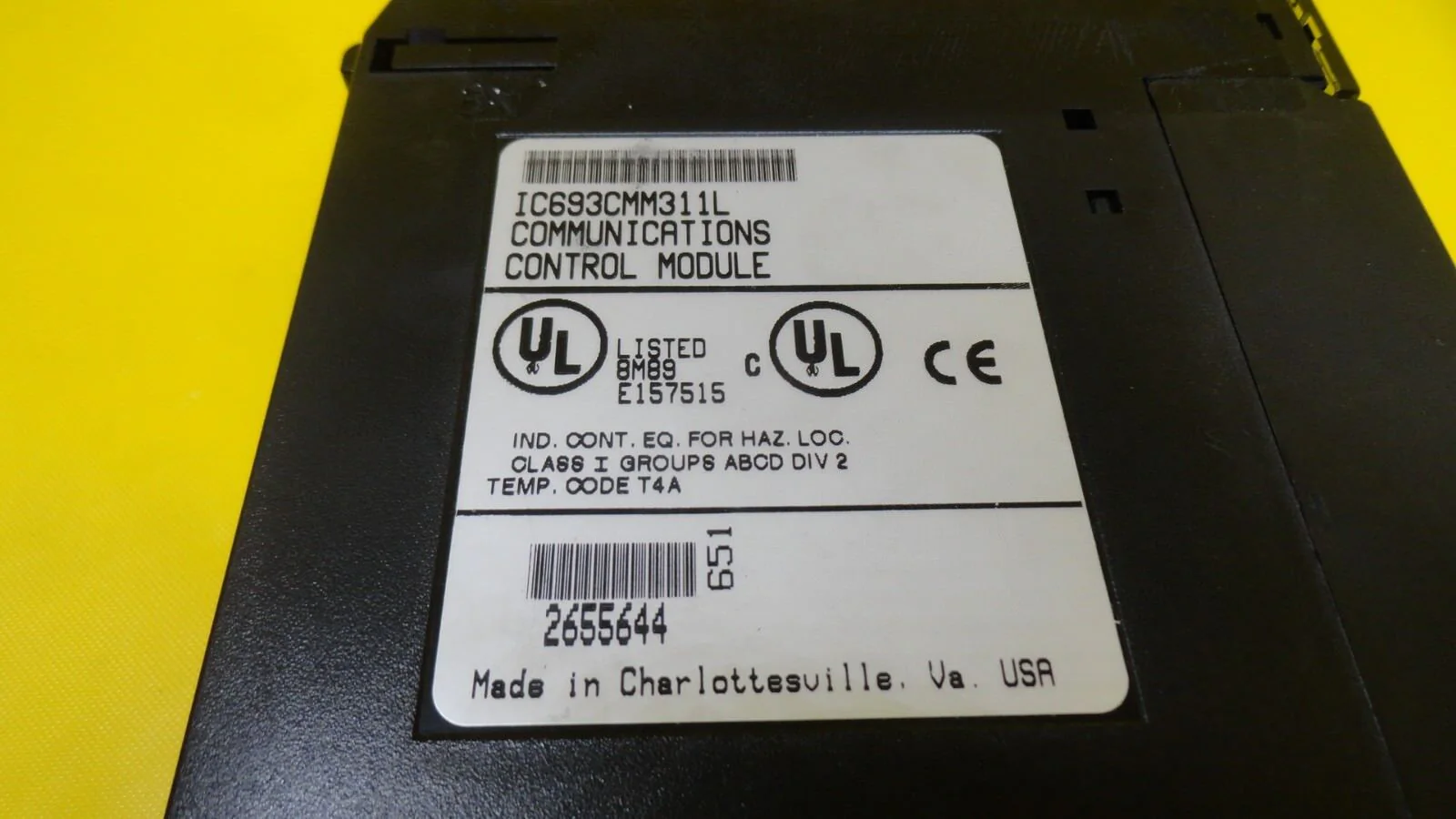 GE Fanuc IC693CMM311L Communications Control Module COMM COPROC Used Working - Image 7