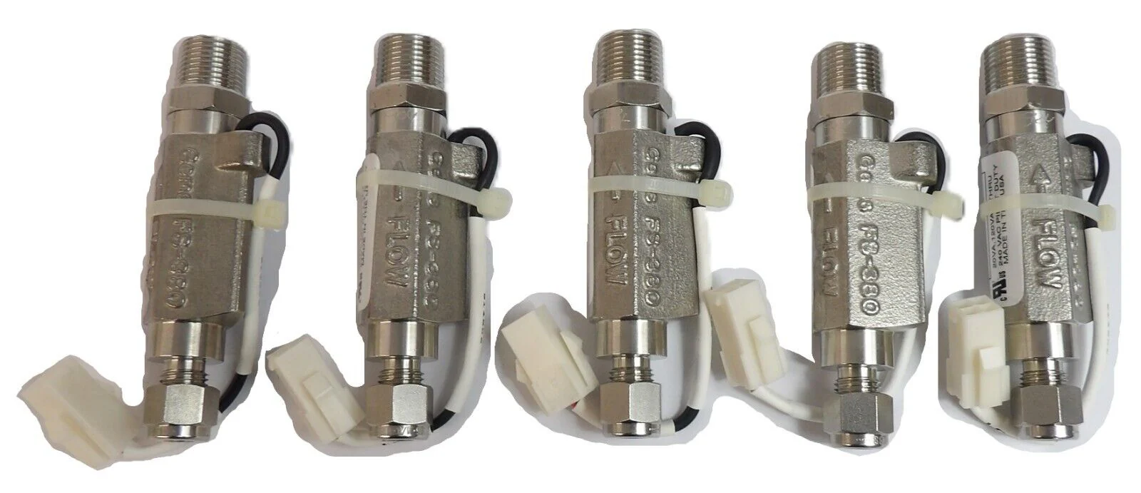 Gem Sensors 255536 FS-380 Flow Switch AMAT E65001343 Lot of 5 New - Image 3