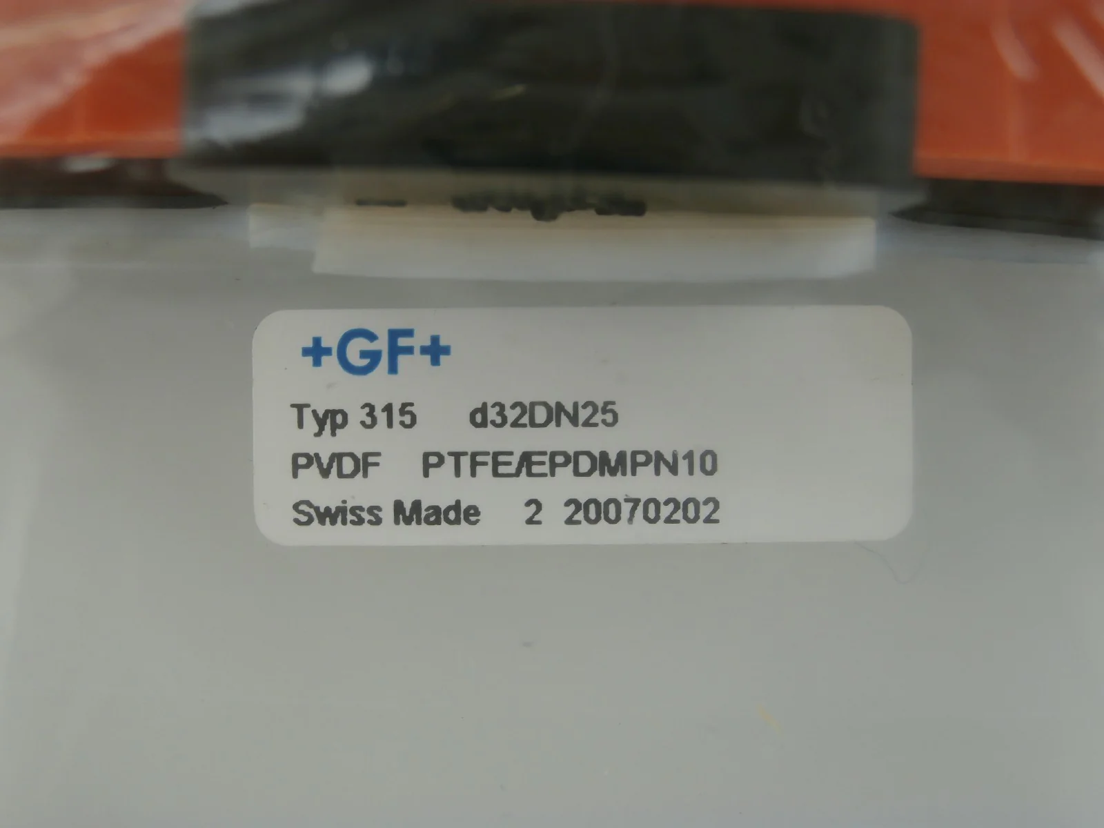 +GF+ Georg Fischer 175.315.534 Manual Diaphragm Valve 315 SYGEF Standard New - Image 9