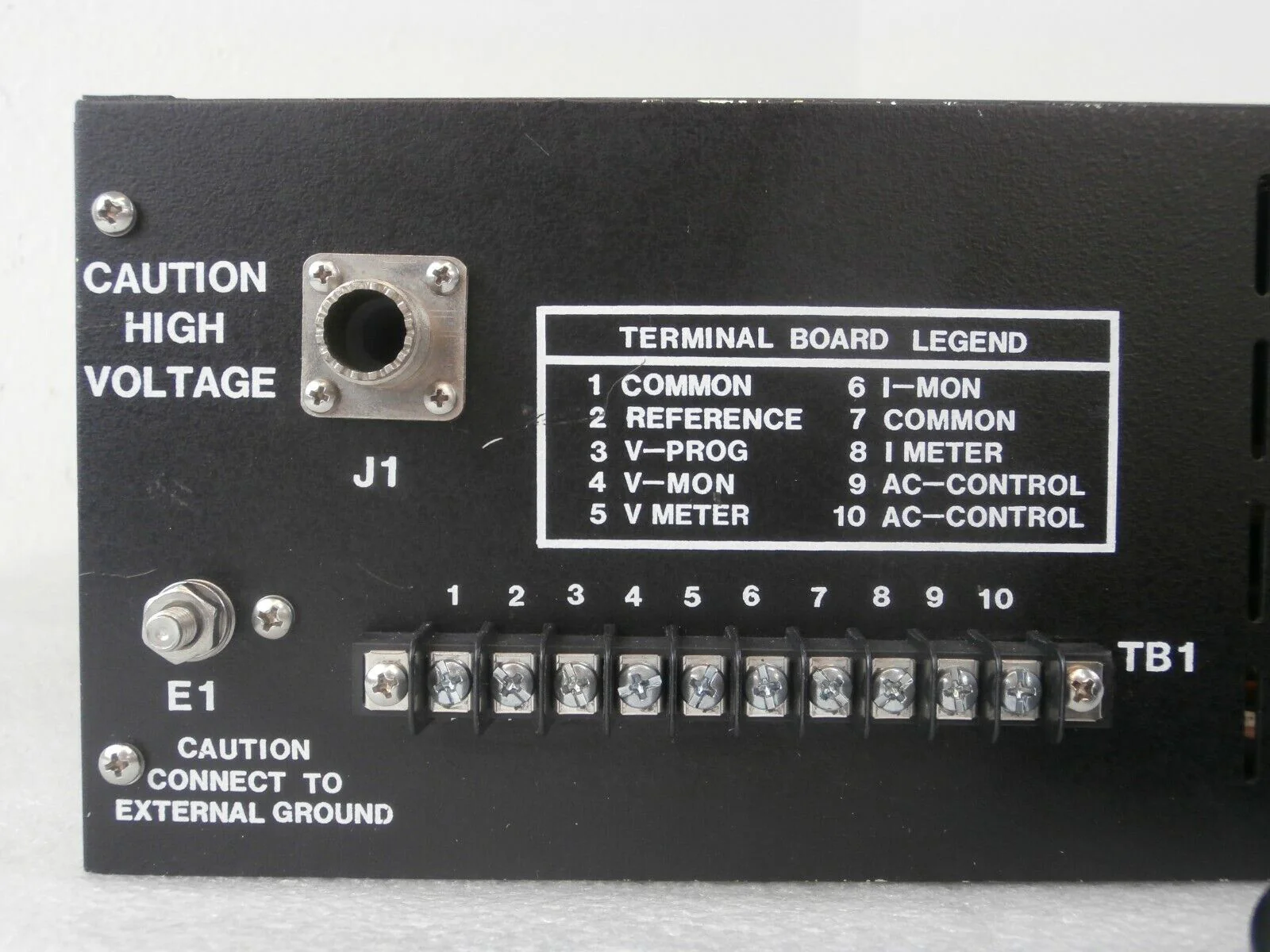 Glassman PS/EX40P12 Power Supply Varian VSEA 109559003 Manufacturer Refurbished - Image 8
