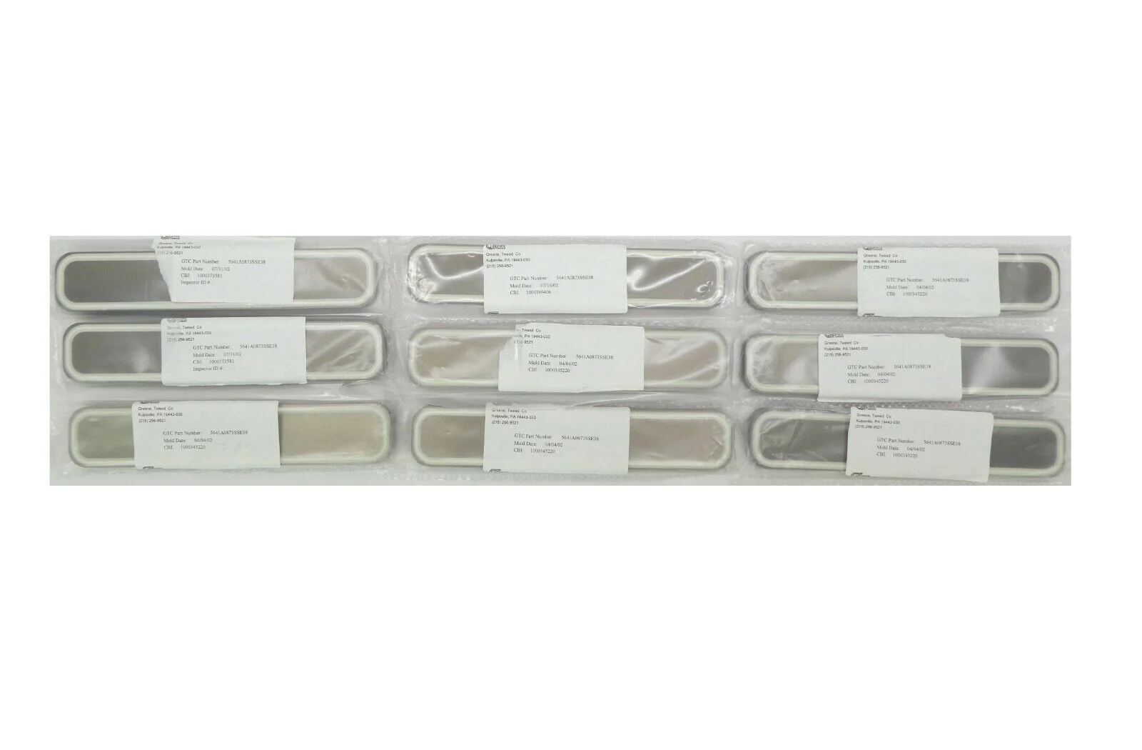 Greene Tweed 5641A0873SSE38 Slit Valve Door Reseller Lot of 9 New Surplus - Image 2
