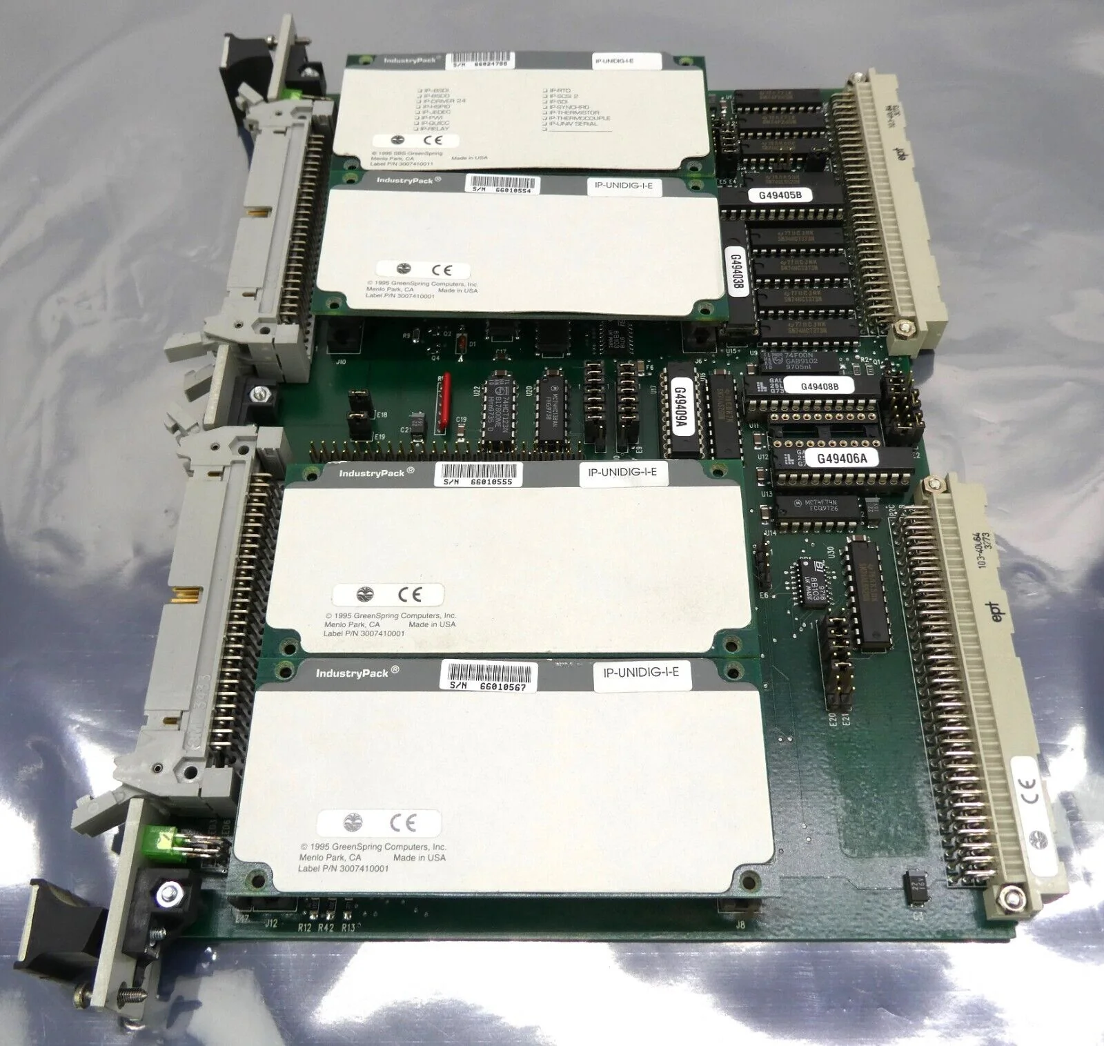 Greenspring Computers VIP616 Rev C2 Industry Pack PCB Card Working Surplus - Image 6
