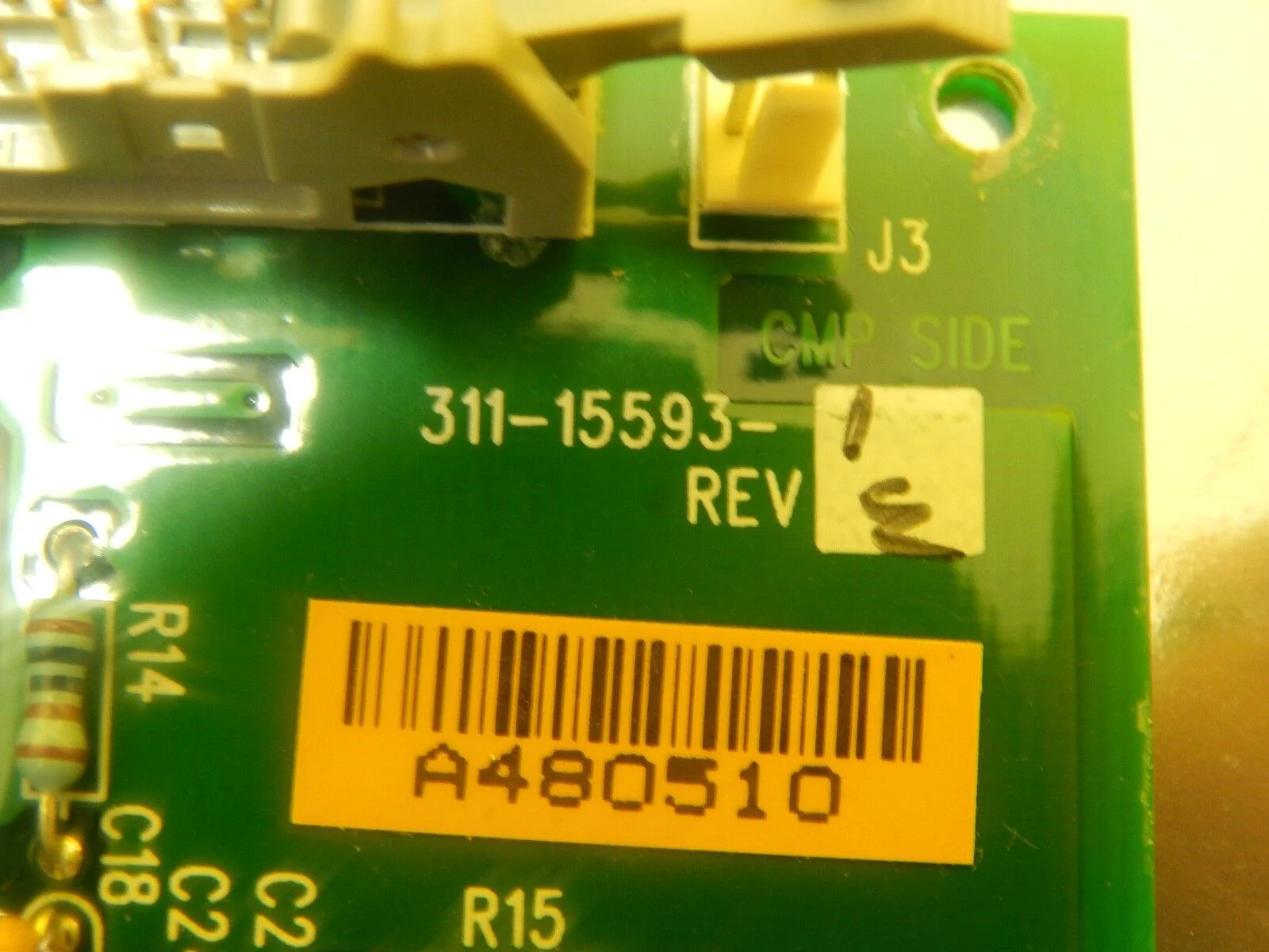 GSI Lumonics 311-15593-1 Processor PCB 003-3002009 KLA-Tencor CRS-3000 Working - Image 9
