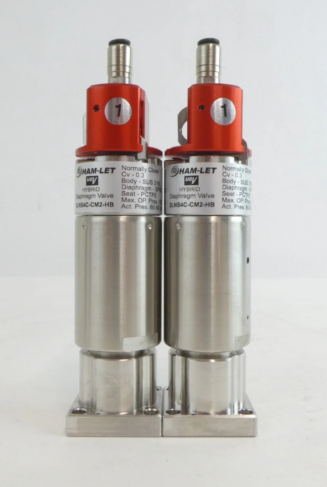 Ham-Let 2LNS4C-CM2-HB Hybrid Diaphragm Valve Reseller Lot of 6 Working - Image 14