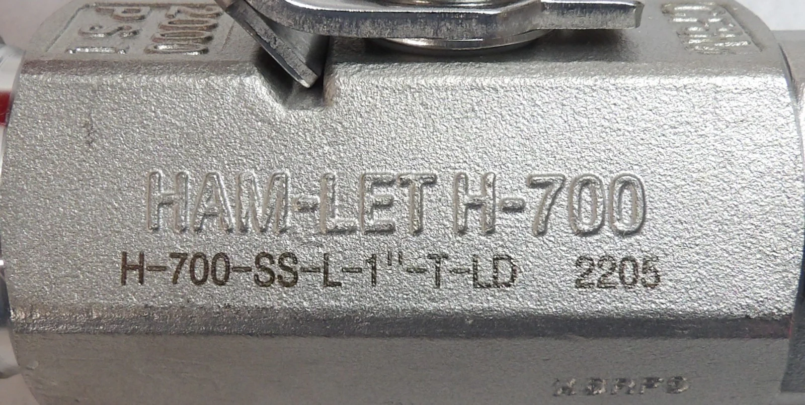 HAM-LET H-700-SS-L-1-T-LD Manual 2-Way Ball Valve Lot of 6 Working - Image 13