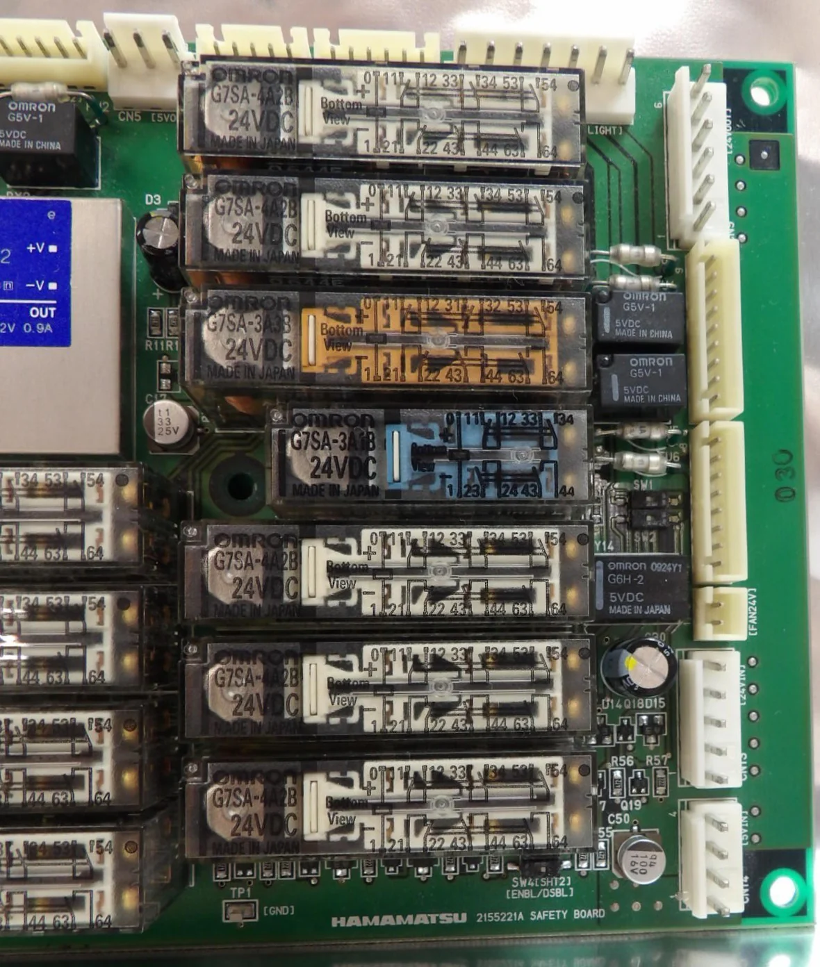 Hamamatsu 2155221A Safety Board PCB C8454 Laser Scan Controller Working - Image 3