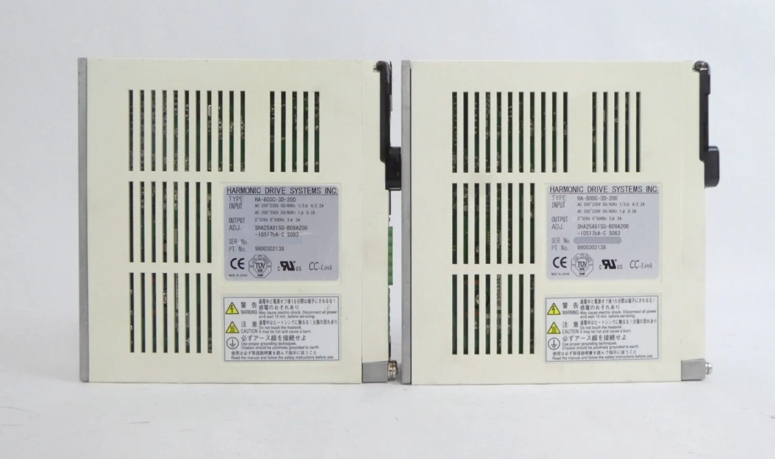 Harmonic Drive Systems 9800302138 Servo Drive HA-800C-3D-200 Lot of 6 Working - Image 19