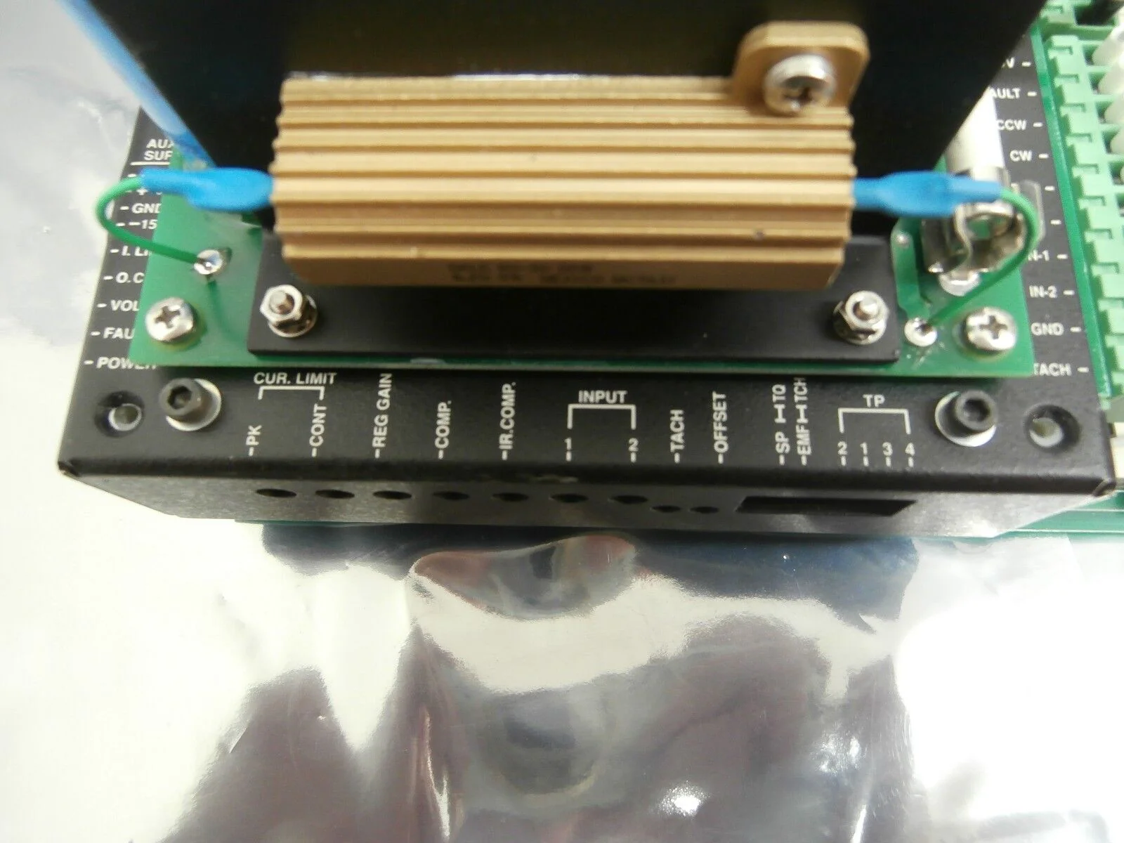 Harmonic Drive Systems KXA-48-16/AUX/PS Servo Drive Power Supply Card PCB Used - Image 8