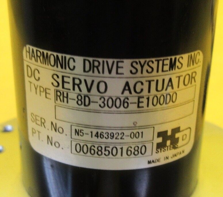 Harmonic Drive Systems RH-8D-3006-E100D0 DC Servo Actuator Nikon NSR-S307E Used - Image 5