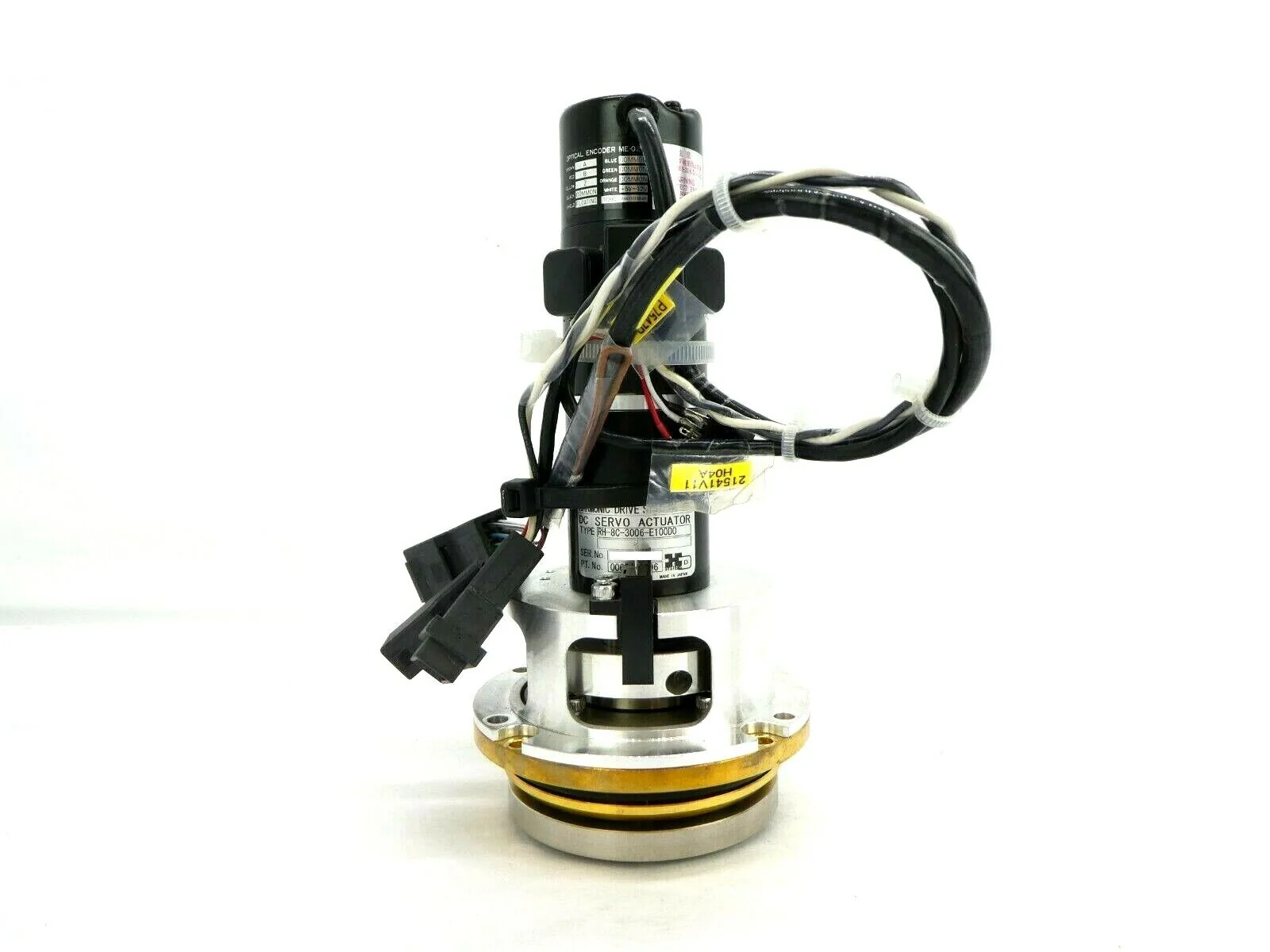 Harmonic RH-8C-3006-E100D0 Servo Actuator NSR-S205C BMU IU-OSP Unit Working - Image 3