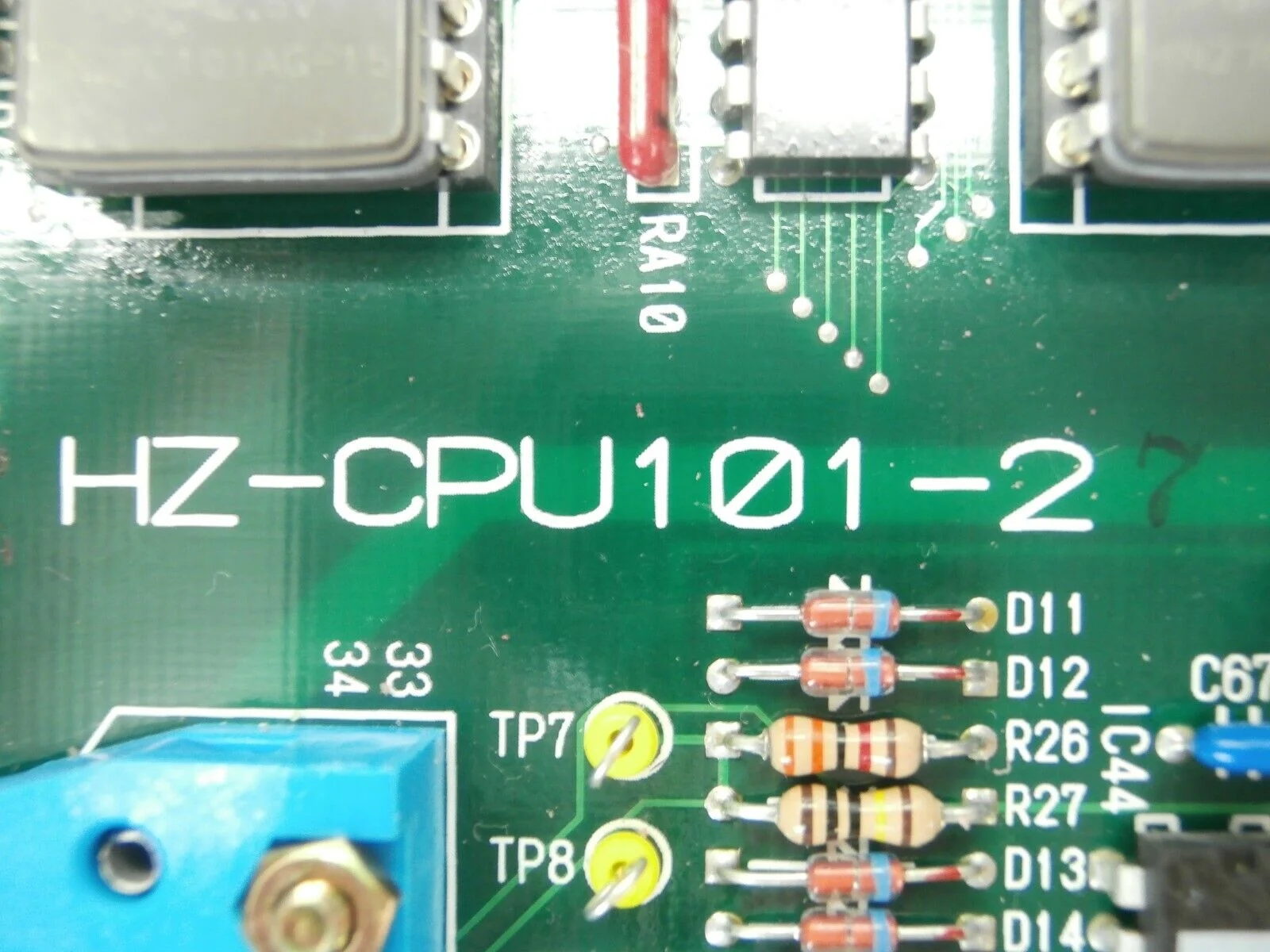 HD Hokuto Denko HZ-CPU101-27 CPU Processor Board PCB Card HZ-3000 Working Spare - Image 13