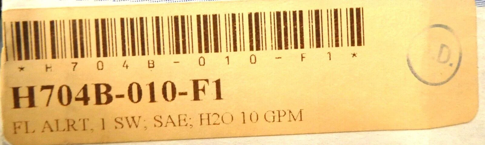 Hedland H704B-010-F1 Flow-Alert Flow Meter HLIT 290 Lot of 4 New Surplus - Image 10
