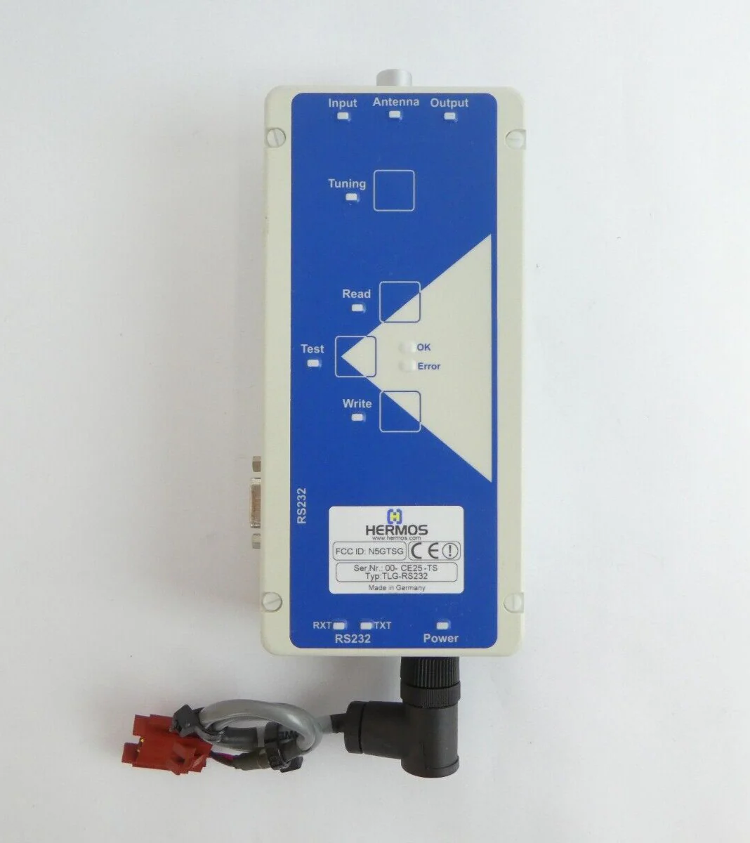 Hermos TLG-I1-AMAT-R1 Transponder Set TLG-RS232 Reseller Lot of 3 Brooks Working - Image 2