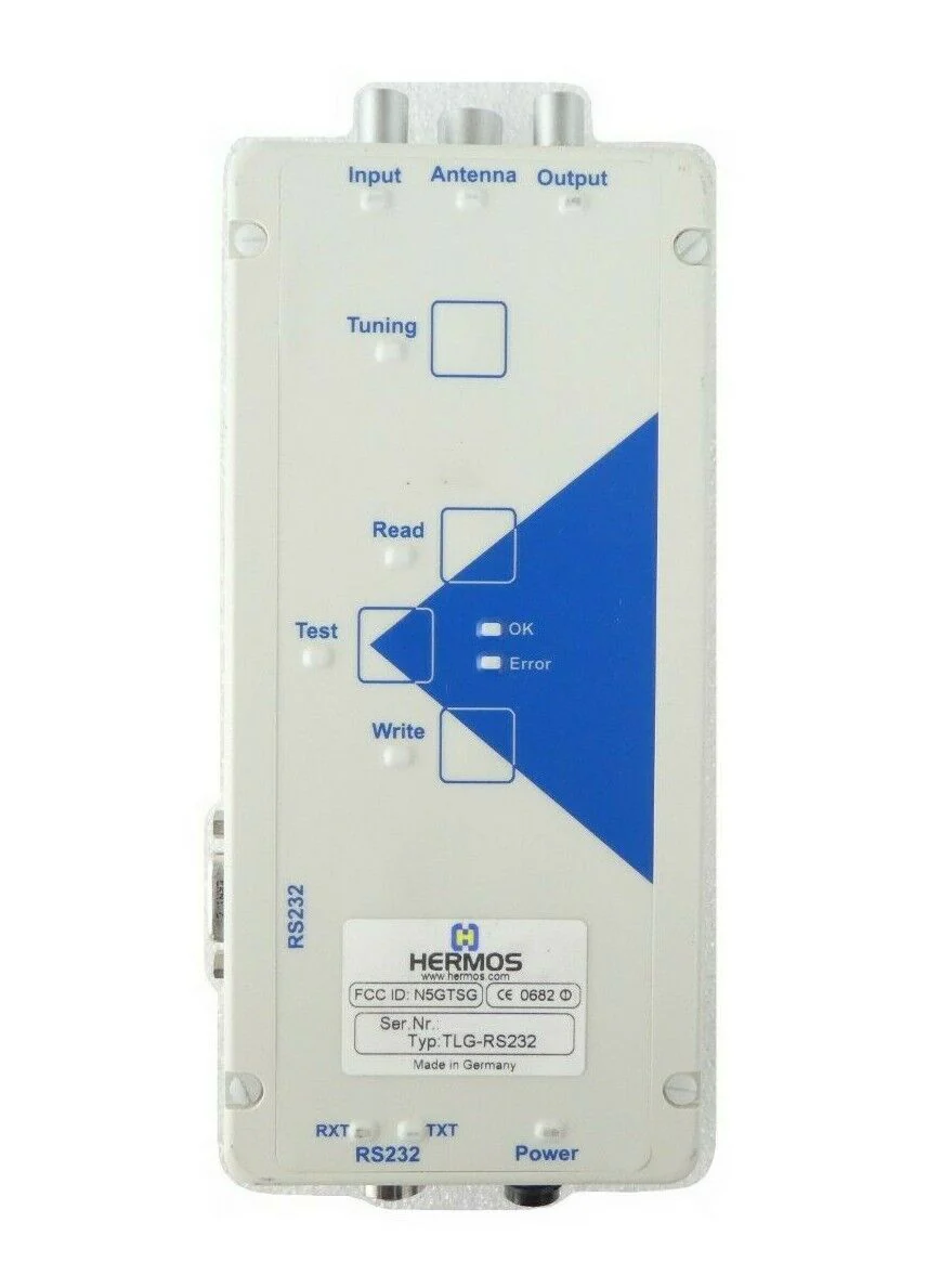 Hermos TLG-S1-1000-S0-00EB Transponder Reader SECS-I TLG-RS232 AMAT Working - Image 2