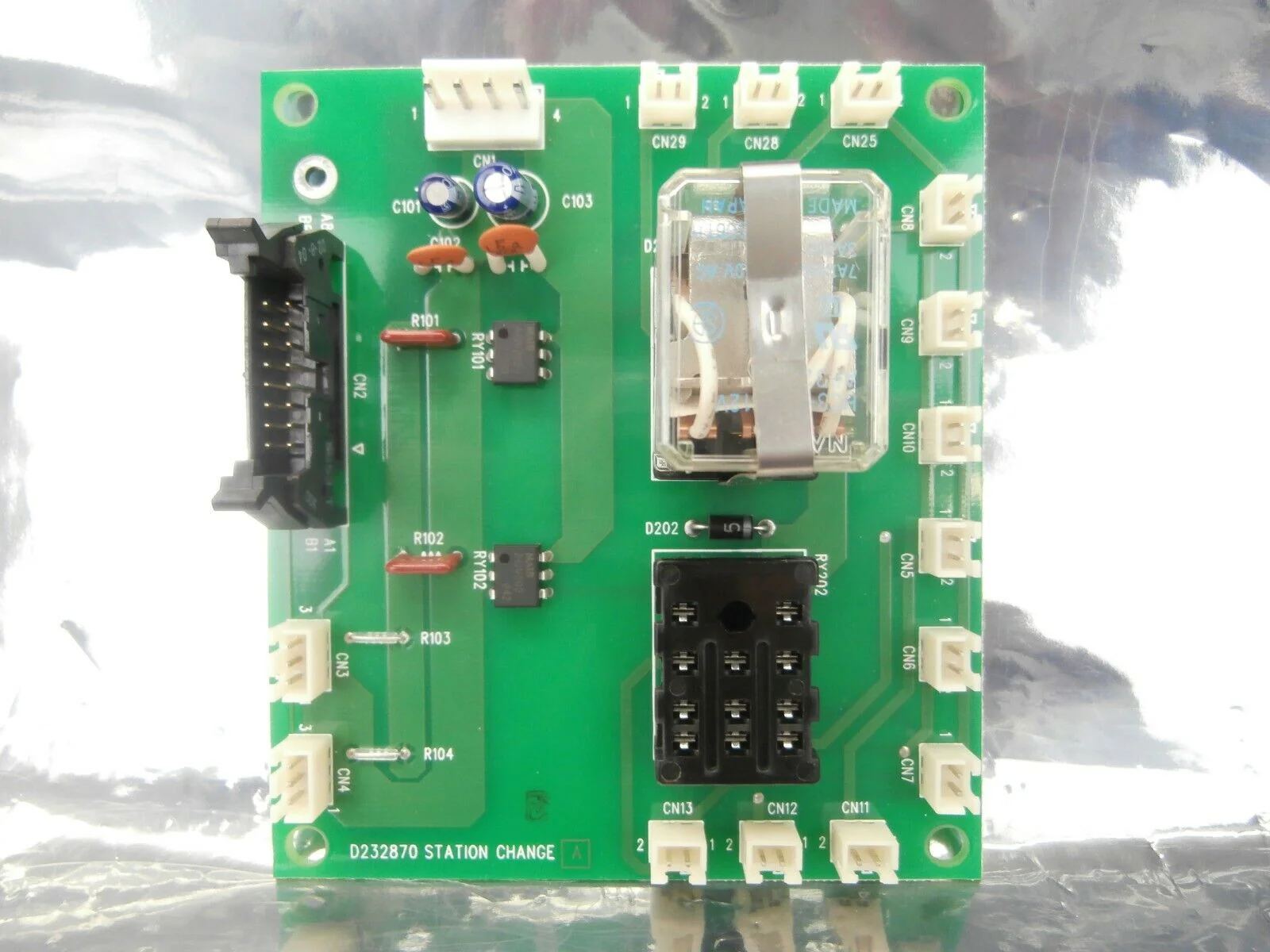 Hiranuma Sangyo D232870 Station Change Board PCB AS-200 Working Spare - Image 2