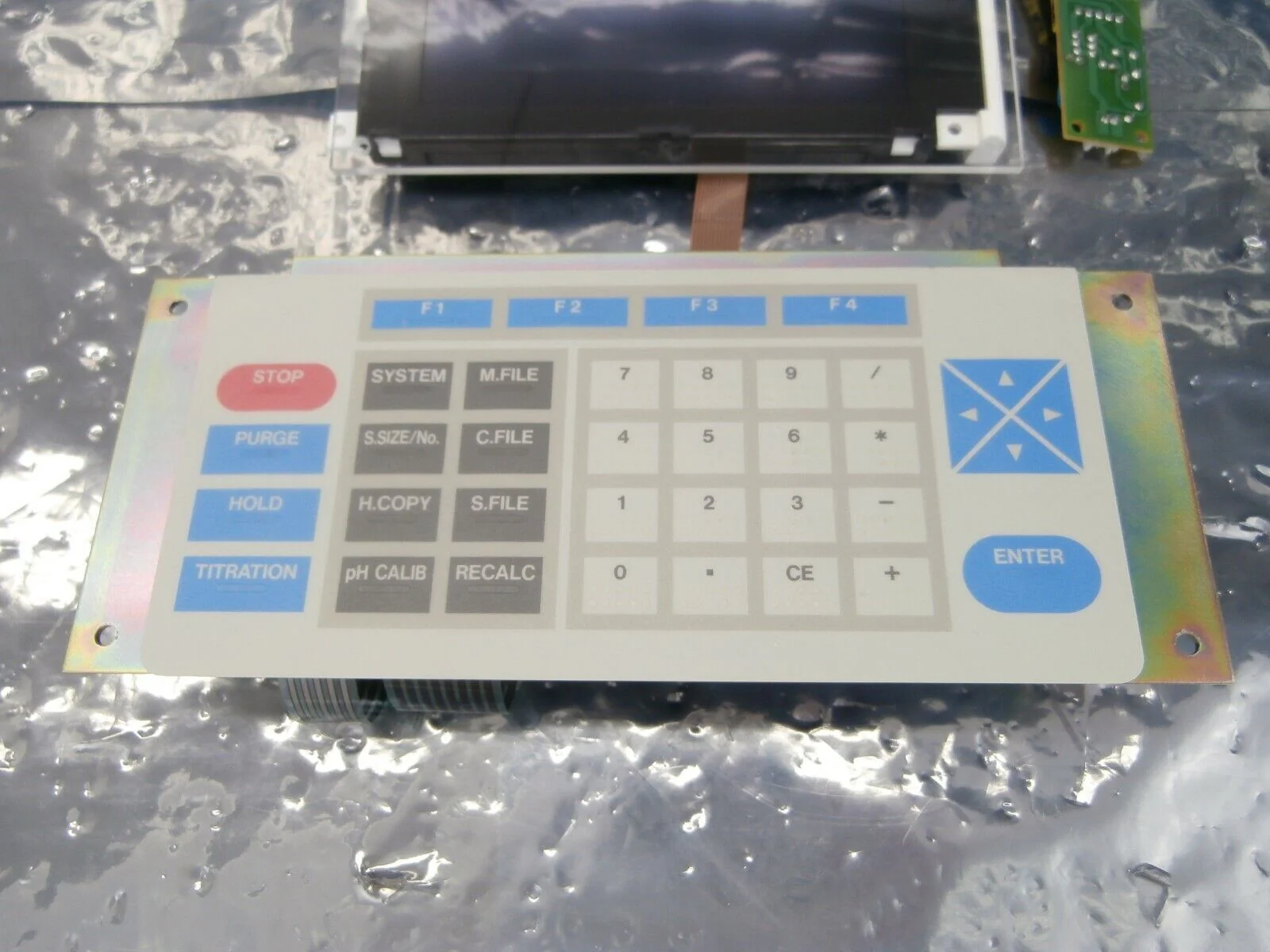 Hiranuma Sangyo D850536 Operator Interface Keypad LCD Panel PCB Assembly AS-200 - Image 4