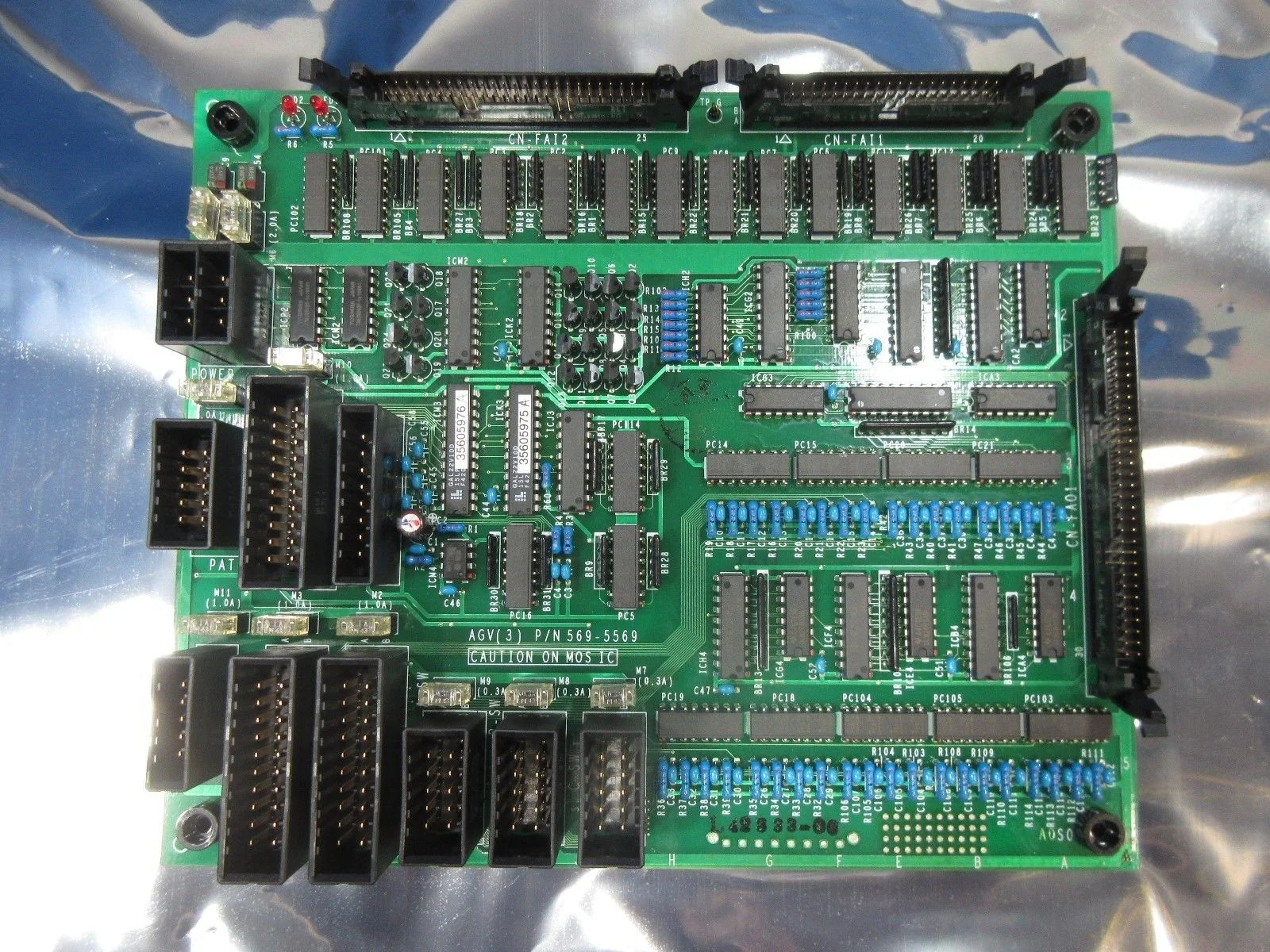 Hitachi 569-5569 Interface Board PCB AVG(3) Hitachi S-9380 SEM Used Working - Image 3