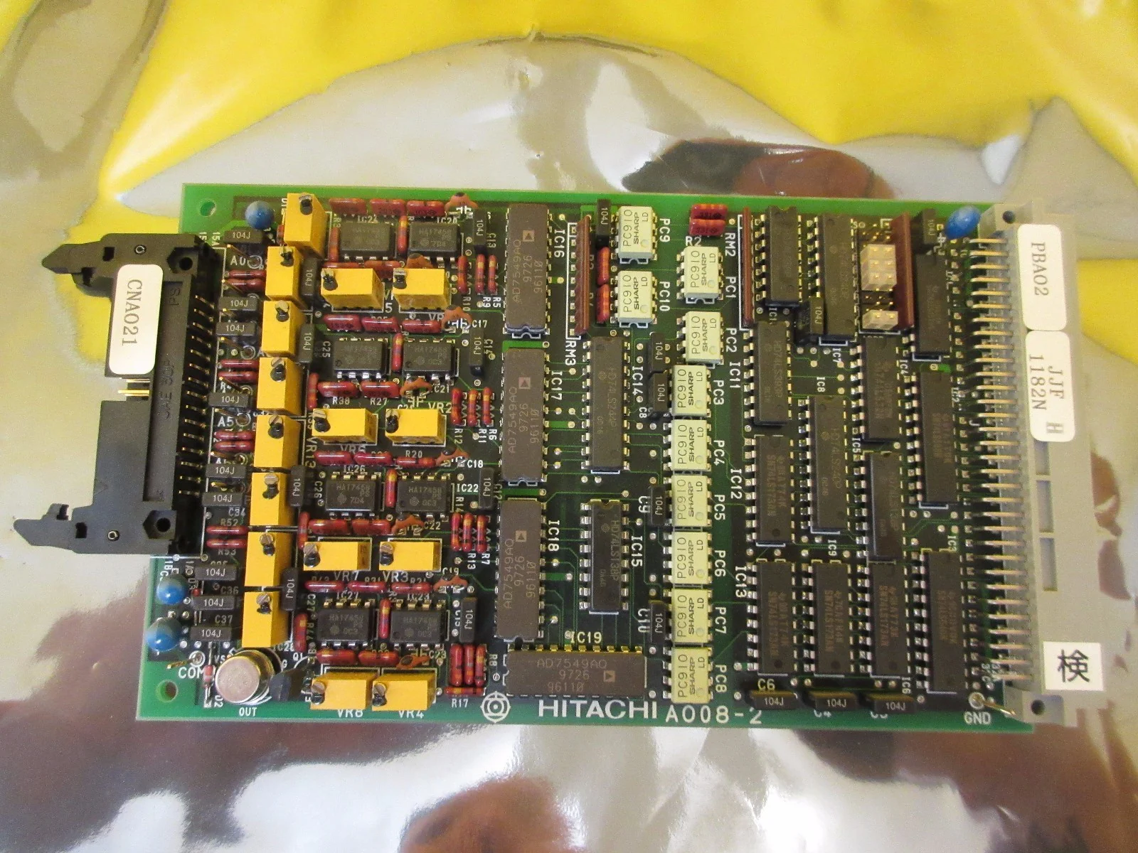 Hitachi A008-2 Processor Control Board PCB Card M-511E Used Working - Image 2
