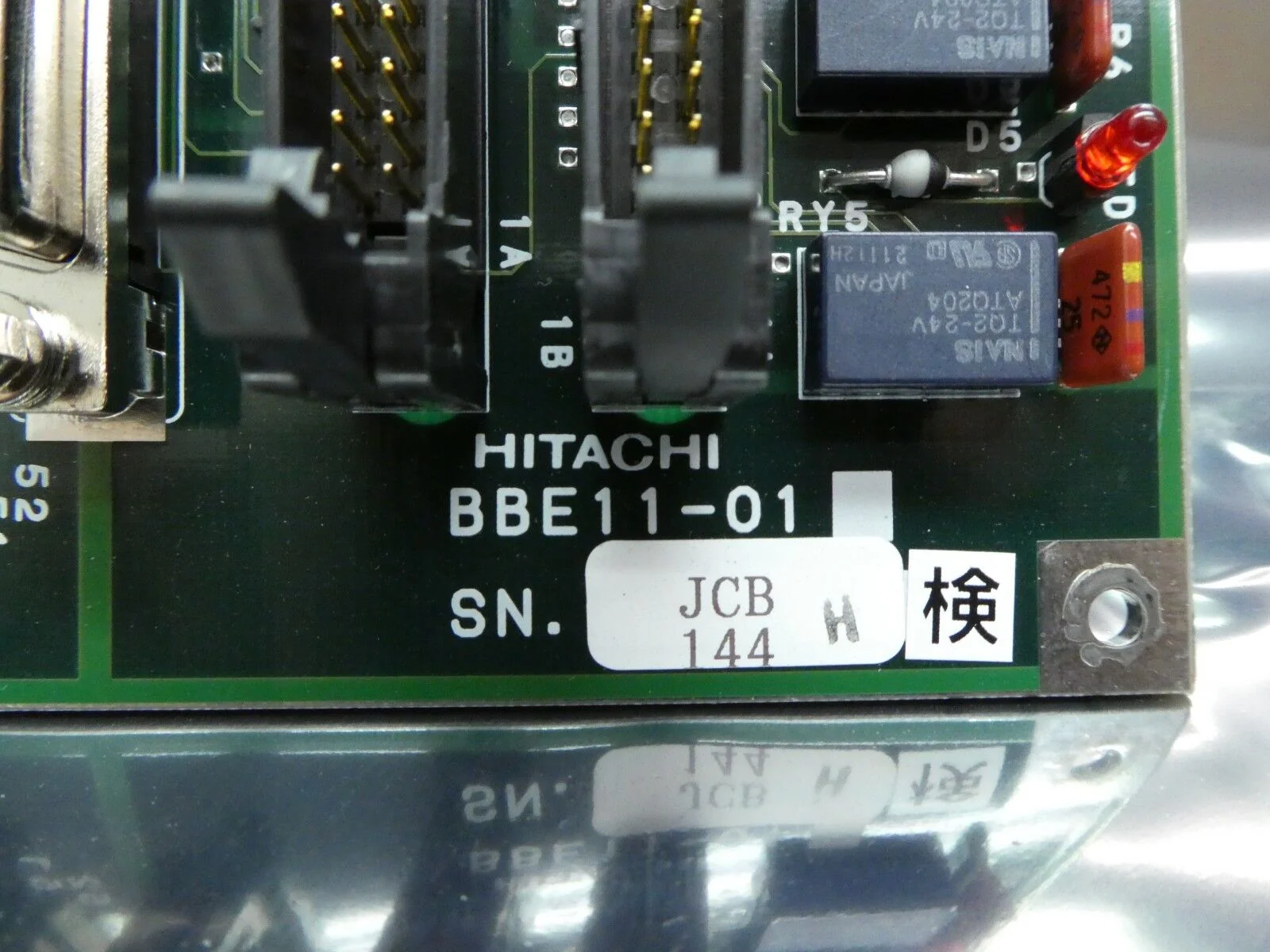 Hitachi BBE11-01 Backplane Interface Board PCB M-712E Dry Etcher Working Spare - Image 10