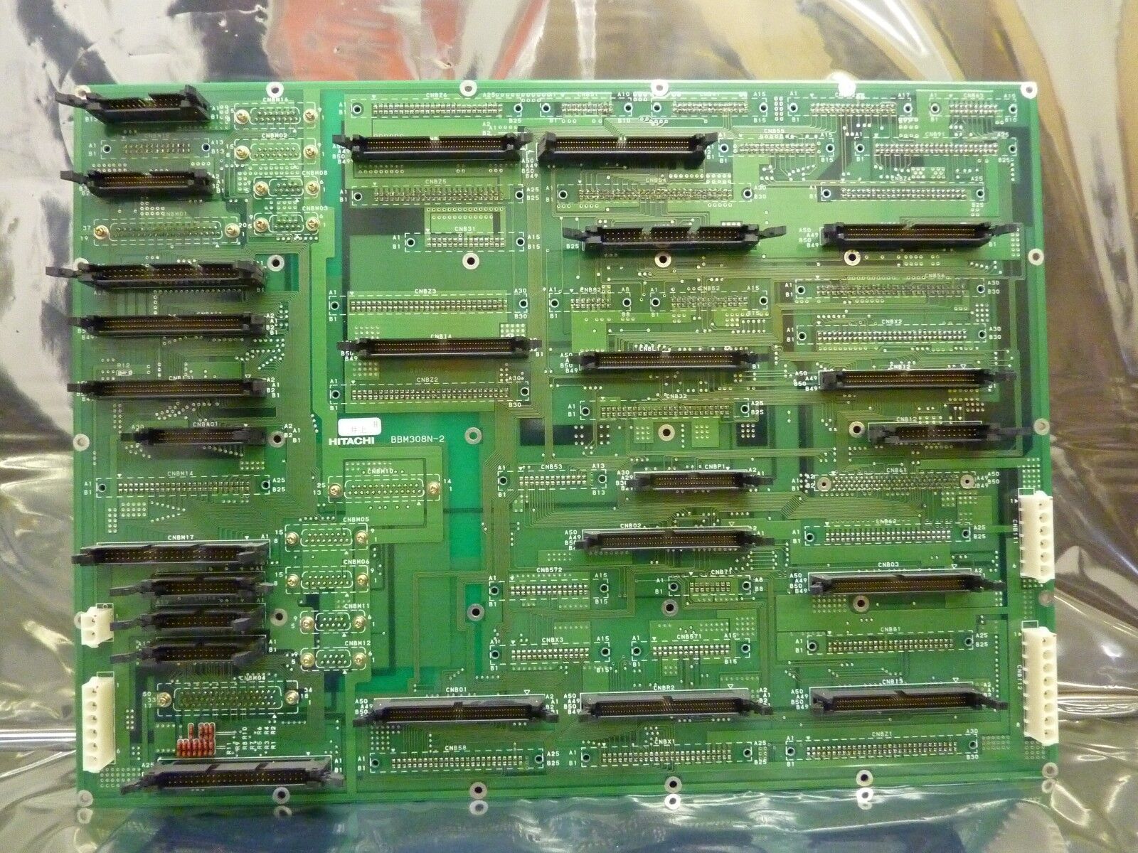 Hitachi BBM308N-2 Backplane Interface Board PCB M-511E Used Working - Image 2