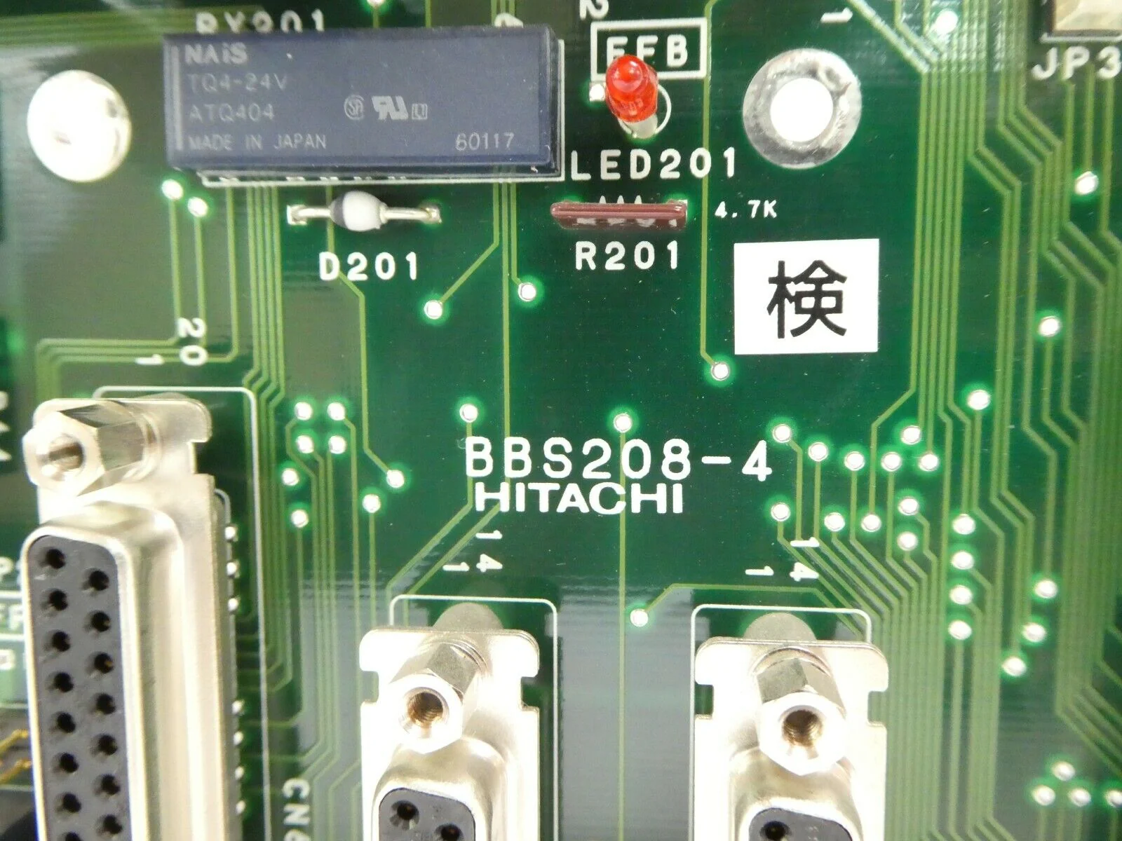 Hitachi BBS208-4 System Interface LED Display Board PCB Working Spare - Image 12