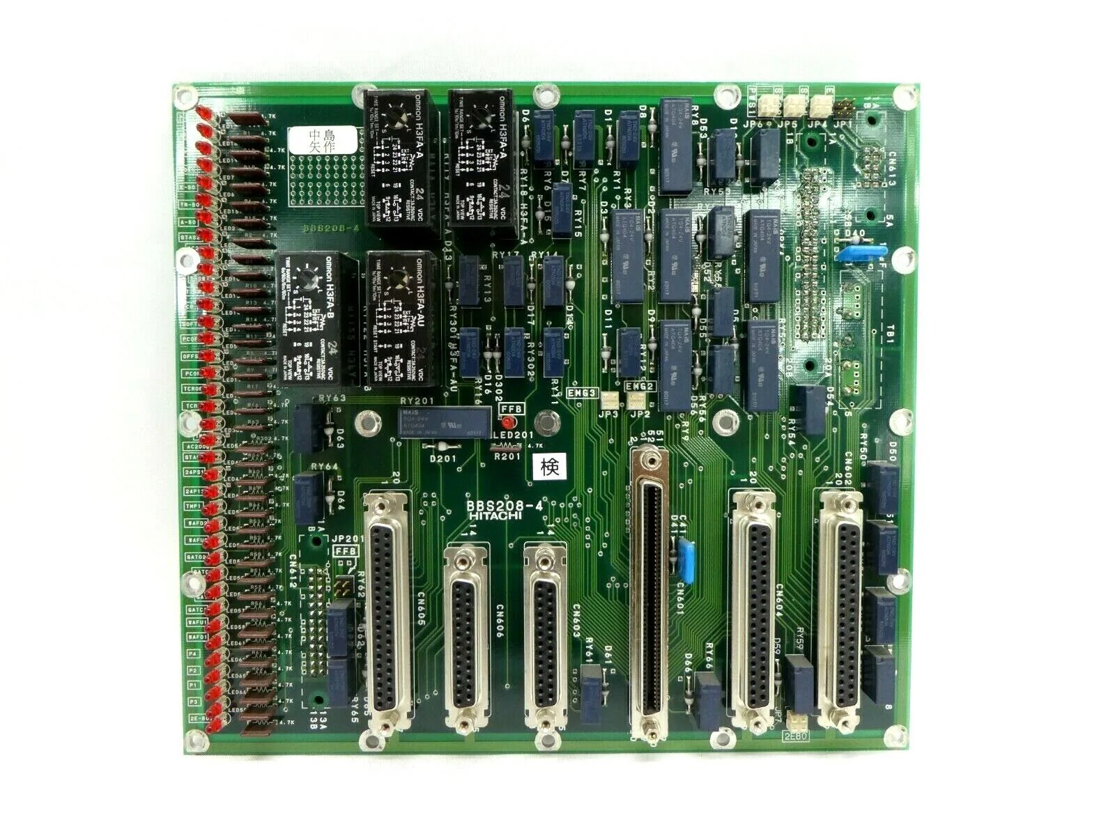 Hitachi BBS208-4 System Interface LED Display Board PCB Working Spare - Image 2