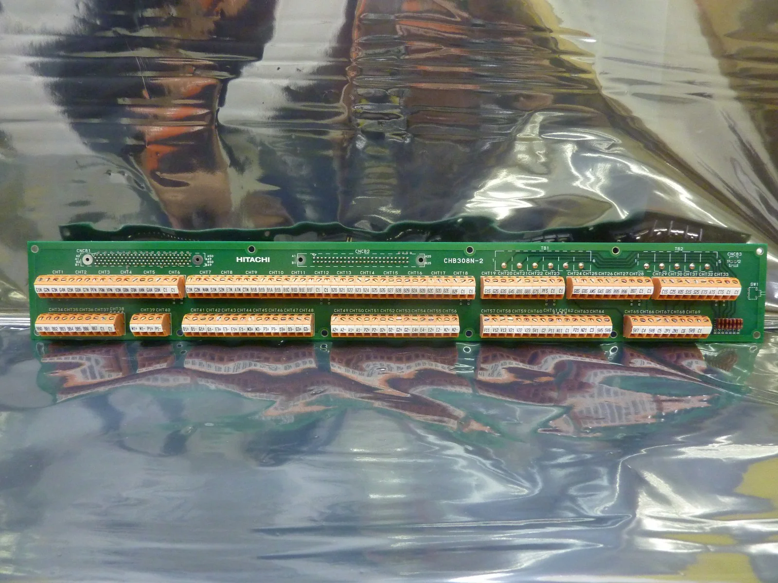 Hitachi CHB308N-2 Backplane Cable Interface Board PCB M-511E Used Working - Image 2
