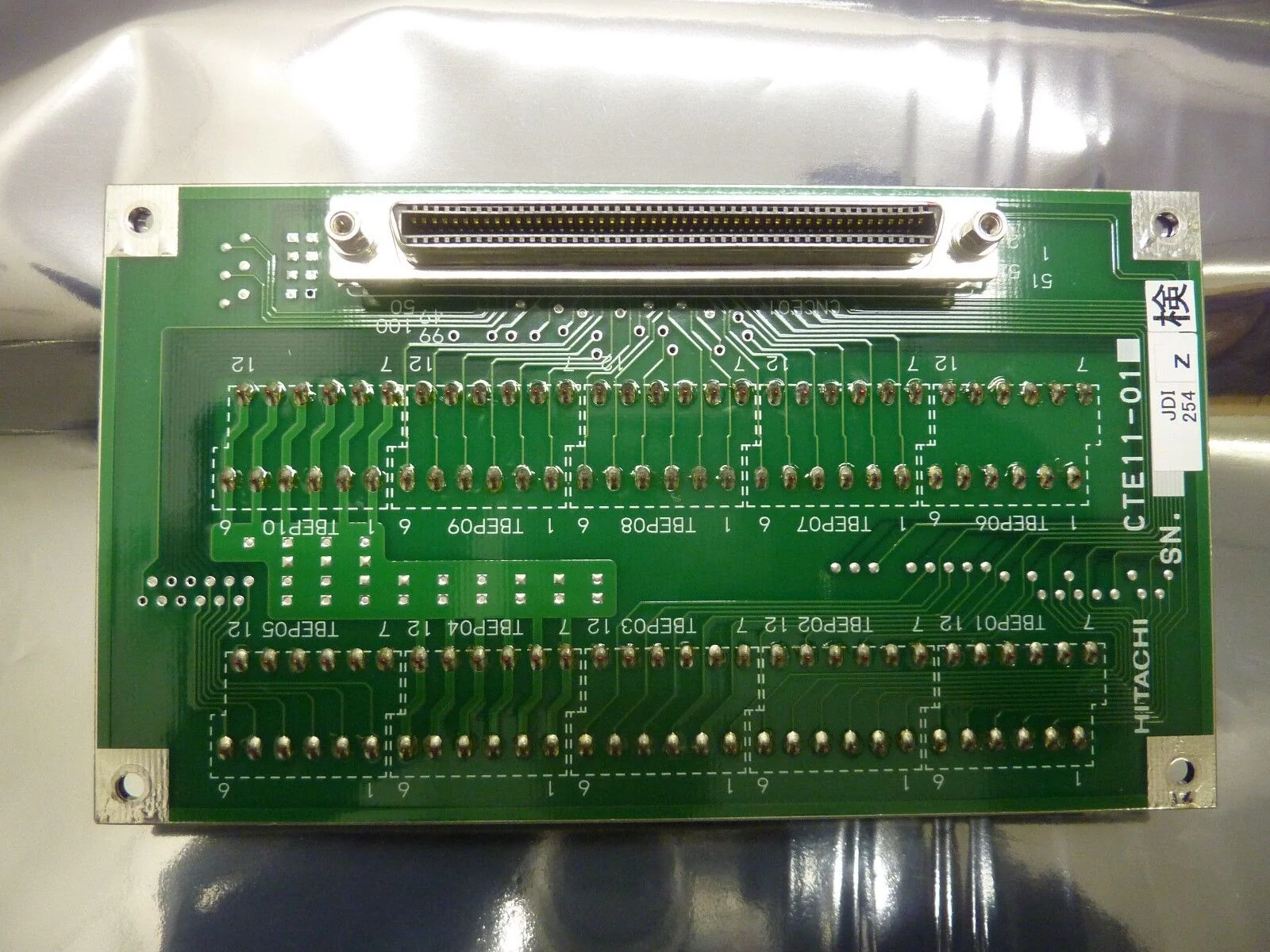 Hitachi CTE11-01 Interconnect Board PCB M-712E Shallow Trench Etcher System Used - Image 3