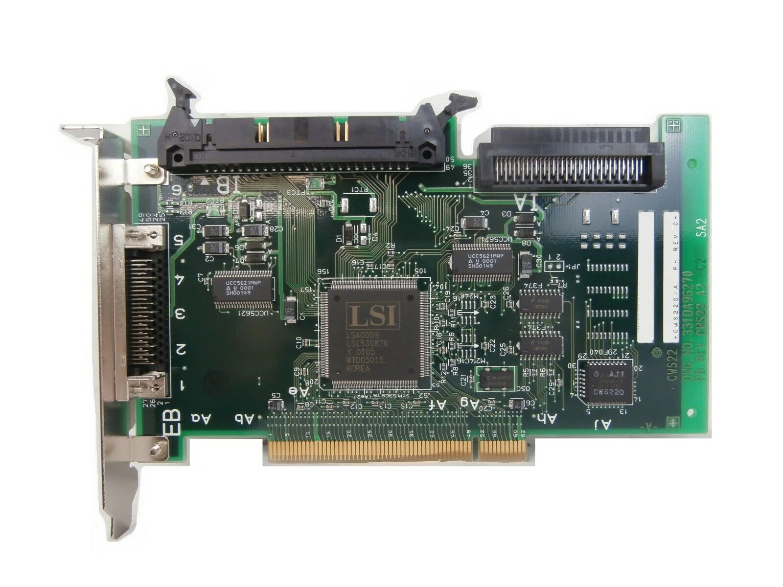 Hitachi CWS220/A SCSI Communications PCB Card CWS22 I-900SRT Working Surplus - Image 2