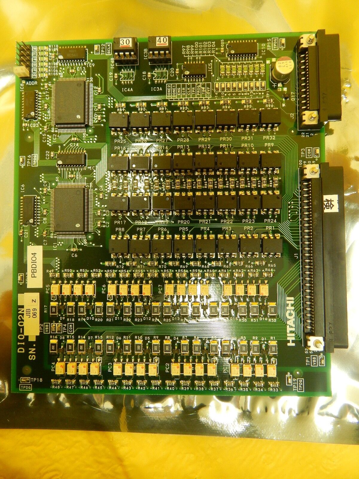 Hitachi DIO-02N Digital I/O Interface PCB Card Working Surplus - Image 5