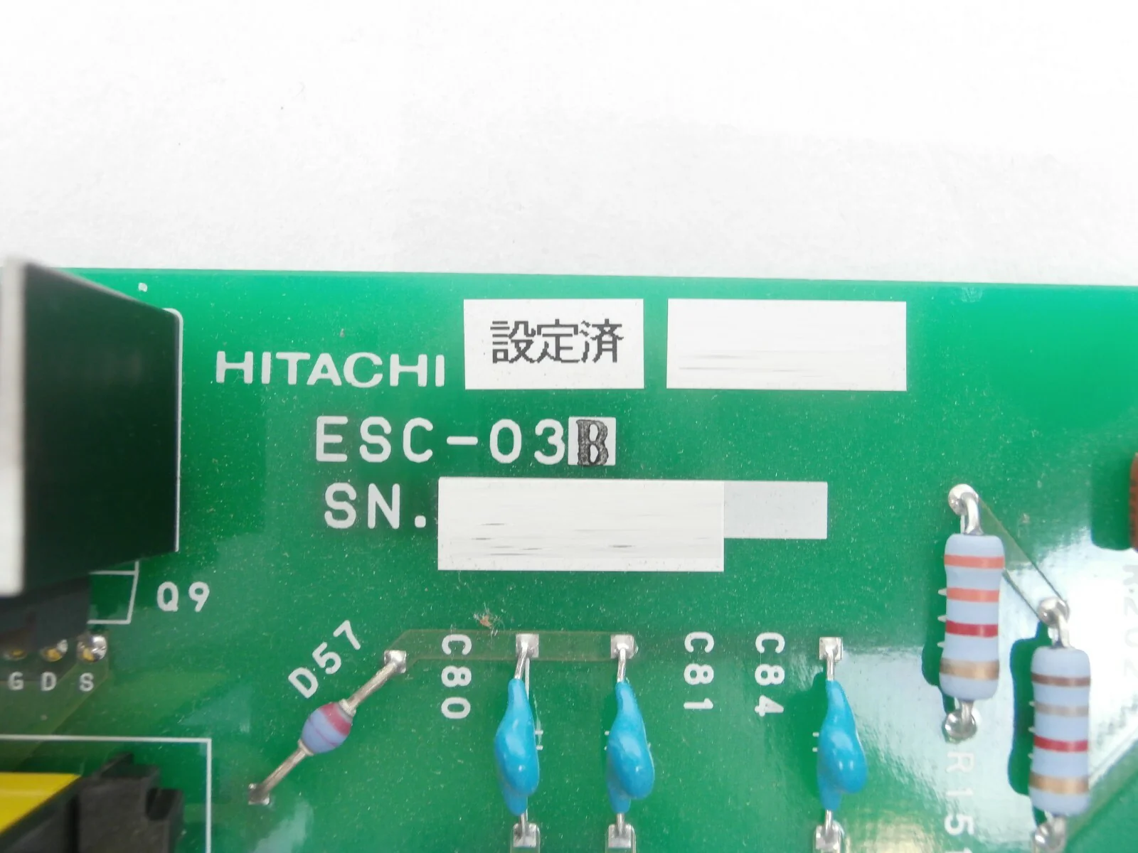 Hitachi ESC-03B ESC Power Supply PCB ESCID ESCOD M-712E Working Spare - Image 11
