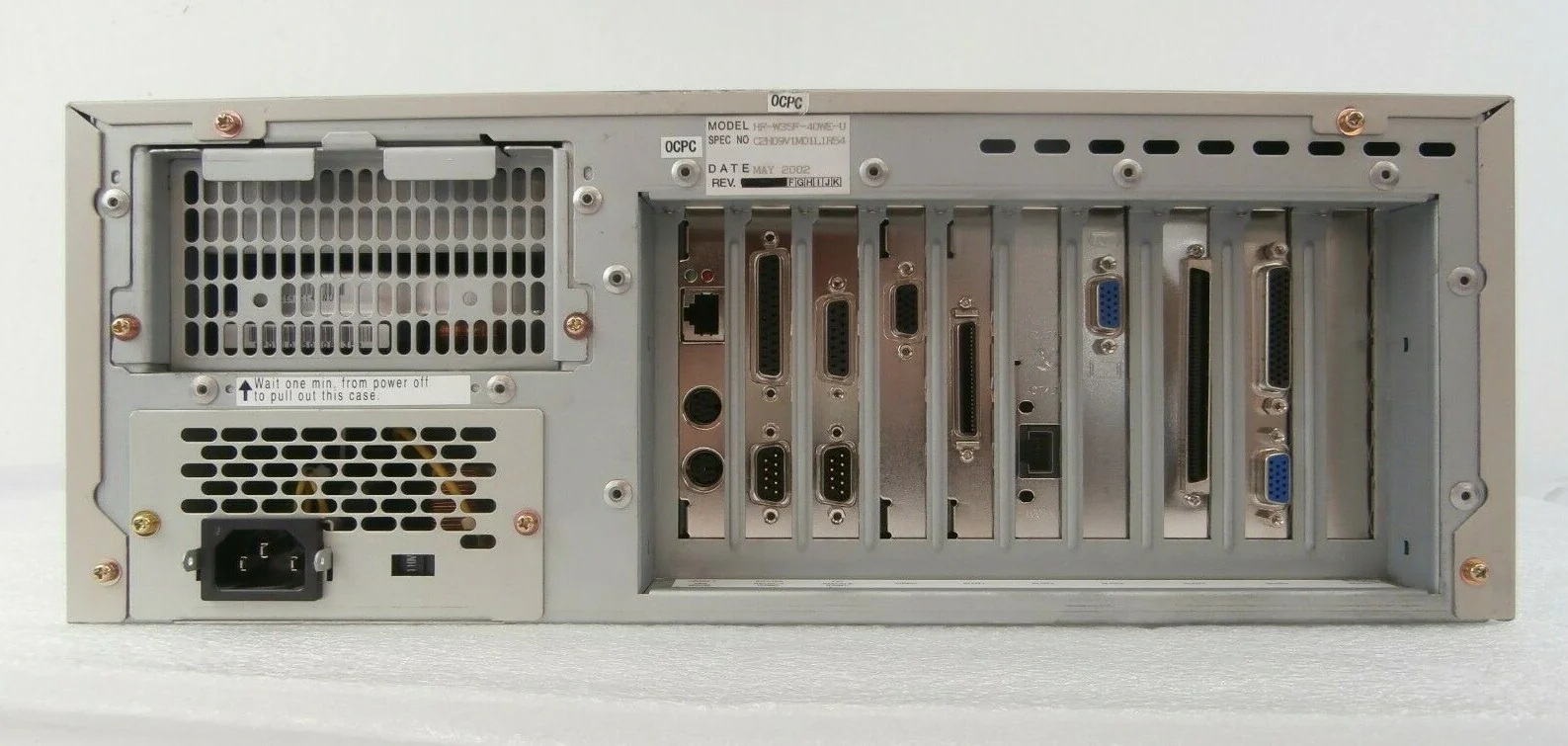 Hitachi HF-W35F-40WE-U System Computer OCPC DefectSort2 I-900SRT Working Surplus - Image 2