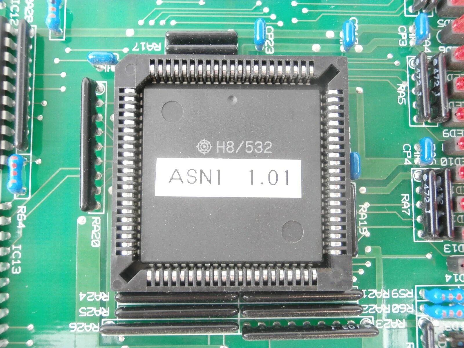 Hitachi HT96611A ASN1 PCB Card Ver. G M-712E Shallow Trench Etcher Working Spare - Image 8