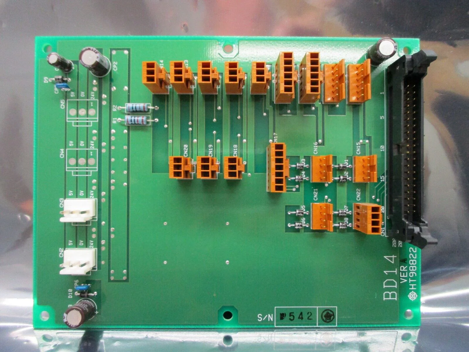 Hitachi HT98822 Interface Connector Board PCB BD14 Ver. A Used Working - Image 2