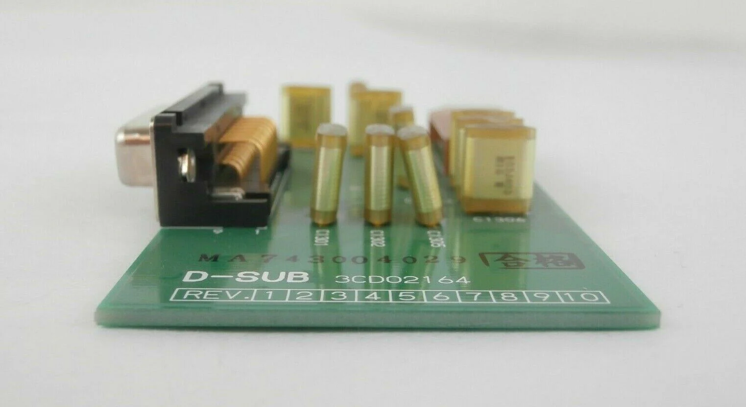Hitachi Kokusai Denki 3CD02164 Connector Board PCB D-SUB Mikro Sonic Working - Image 4