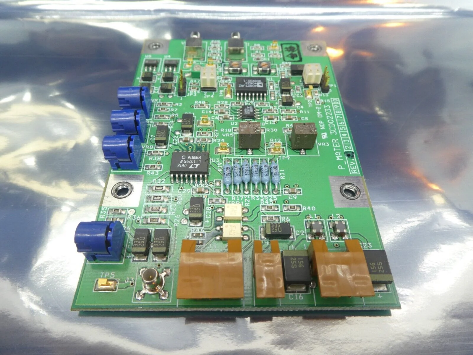 Hitachi Kokusai Denki 3CD02233 Adjustment Board PCB P_MATER Mikro Sonic Working - Image 11