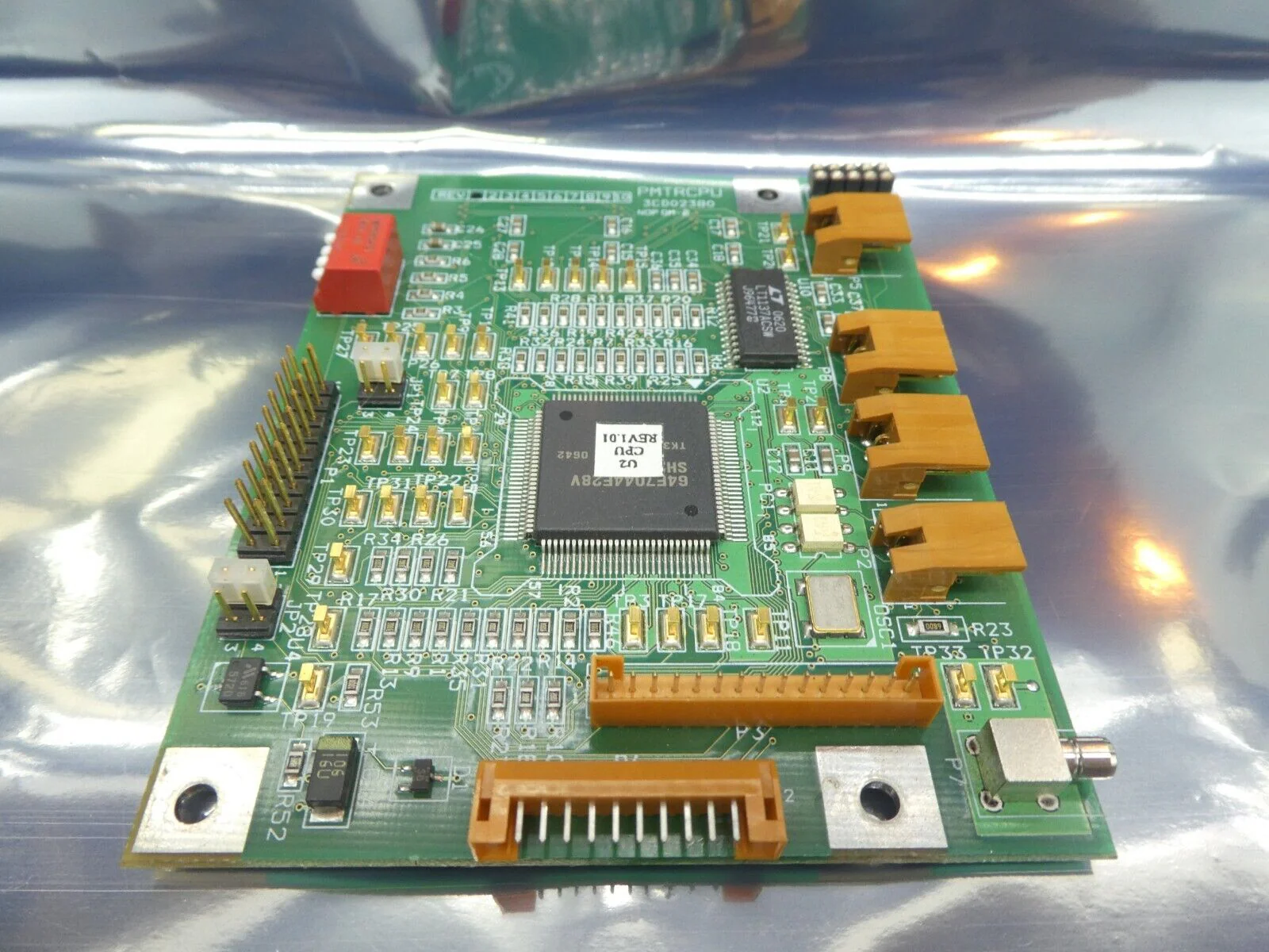 Hitachi Kokusai Denki 3CD02380 CPU Processor PCB PMTRCPU Mikro Sonic Working - Image 7
