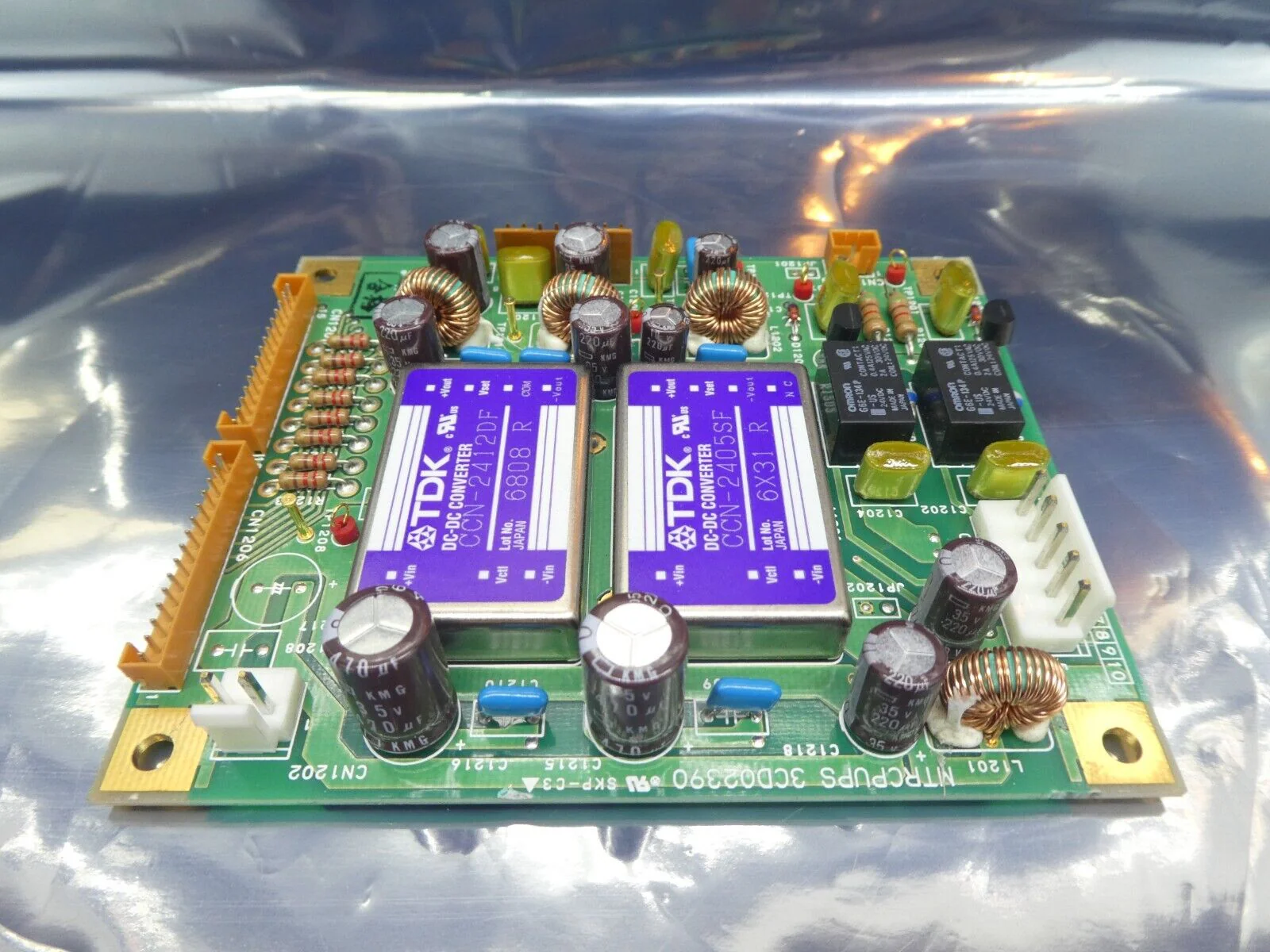 Hitachi Kokusai Denki 3CD02390 DC/DC Board PCB MTRCPUPS Mikro Sonic Working - Image 9