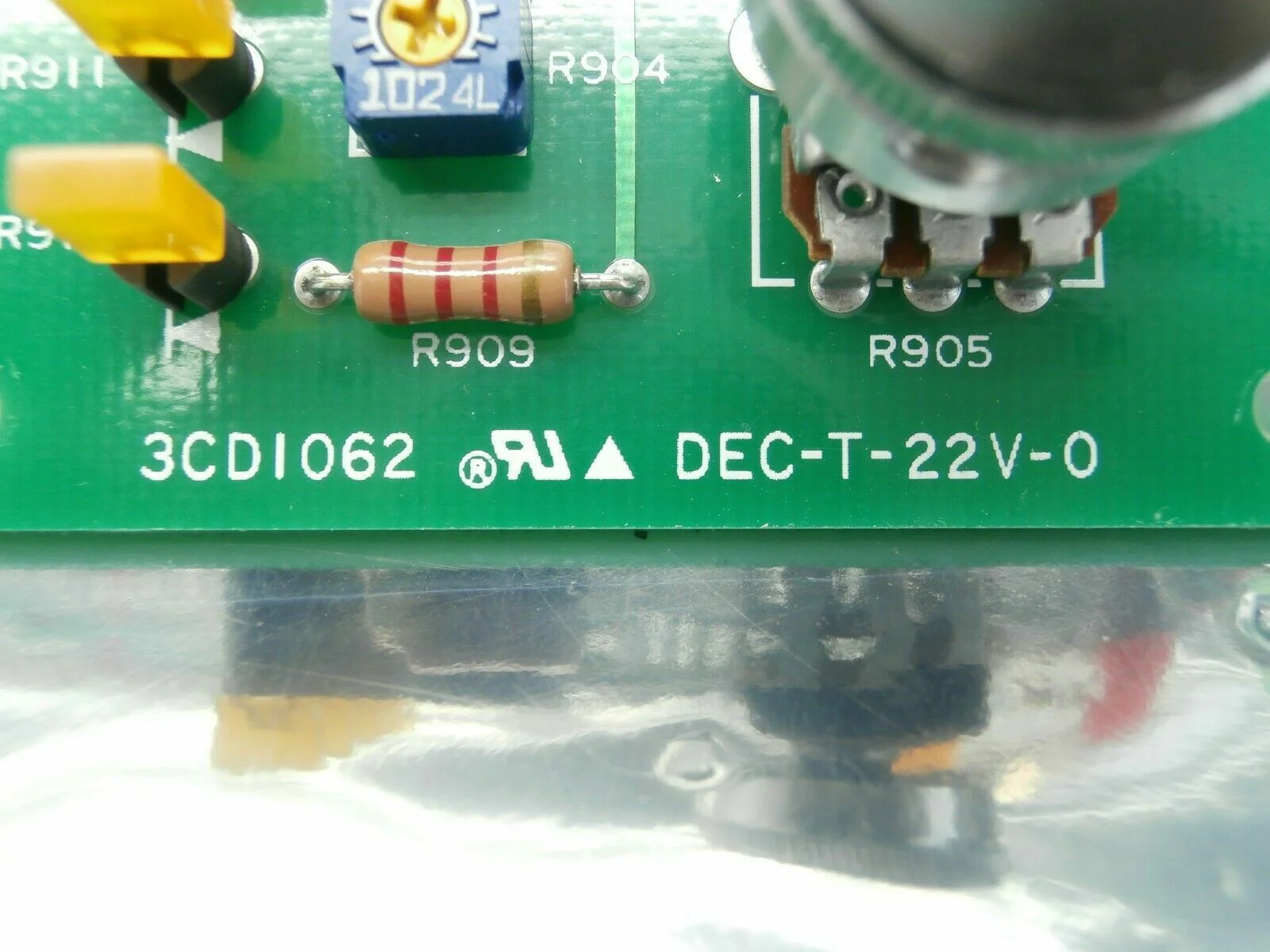 Hitachi Kokusai Denki U01200PMQA Display Panel PCB 3CD1062 Mikro Sonic Used - Image 11