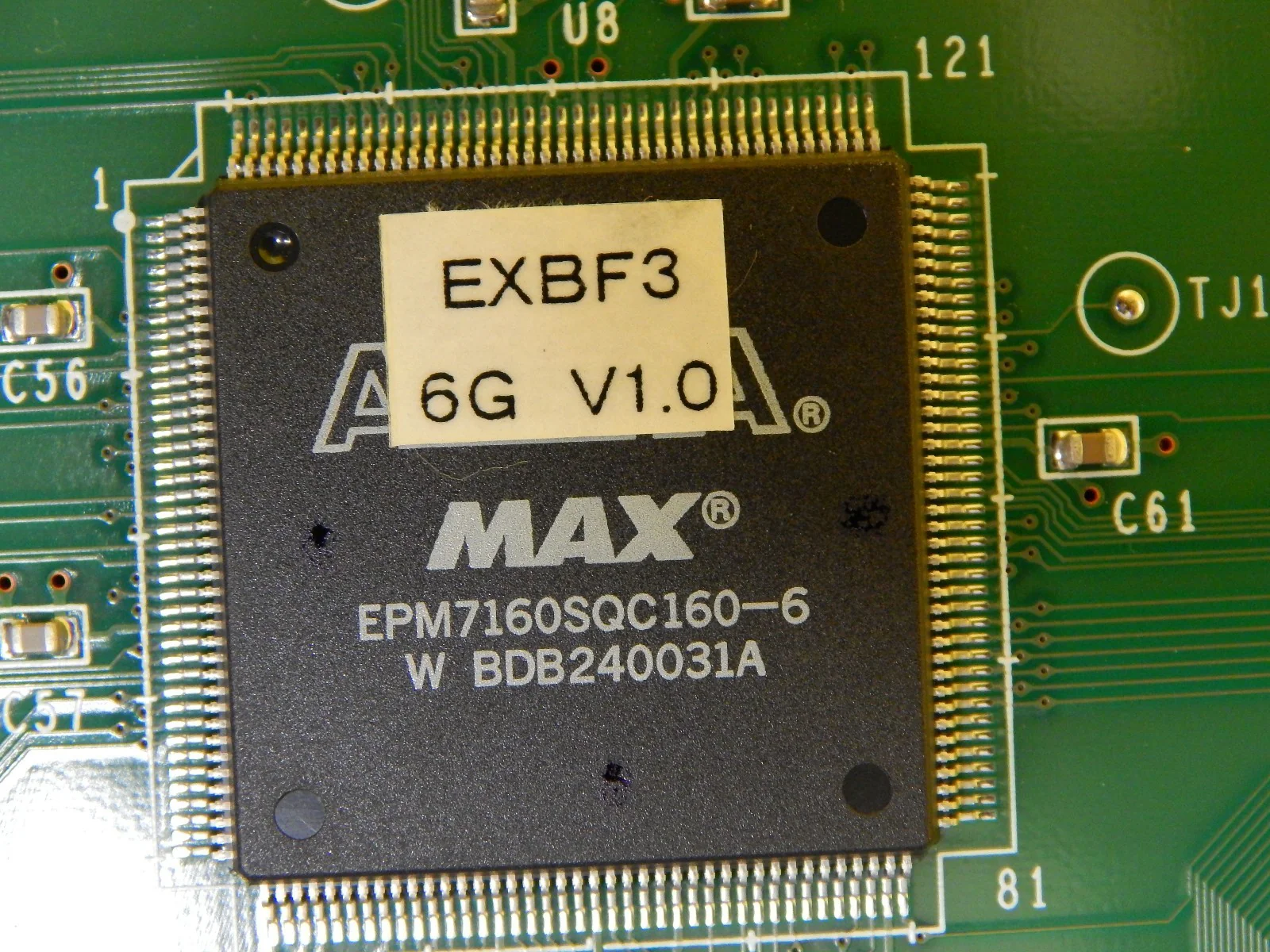 Hitachi ZVV031 Processor PCB Card I-900 EXBF3 I-900SRT Used Working - Image 11