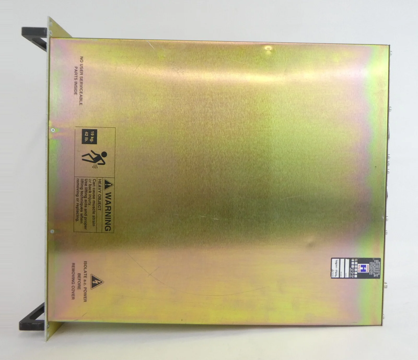 HiTek Power 9090-00801 Dual Range Pre-Accel Power Supply AMAT Untested Surplus - Image 6