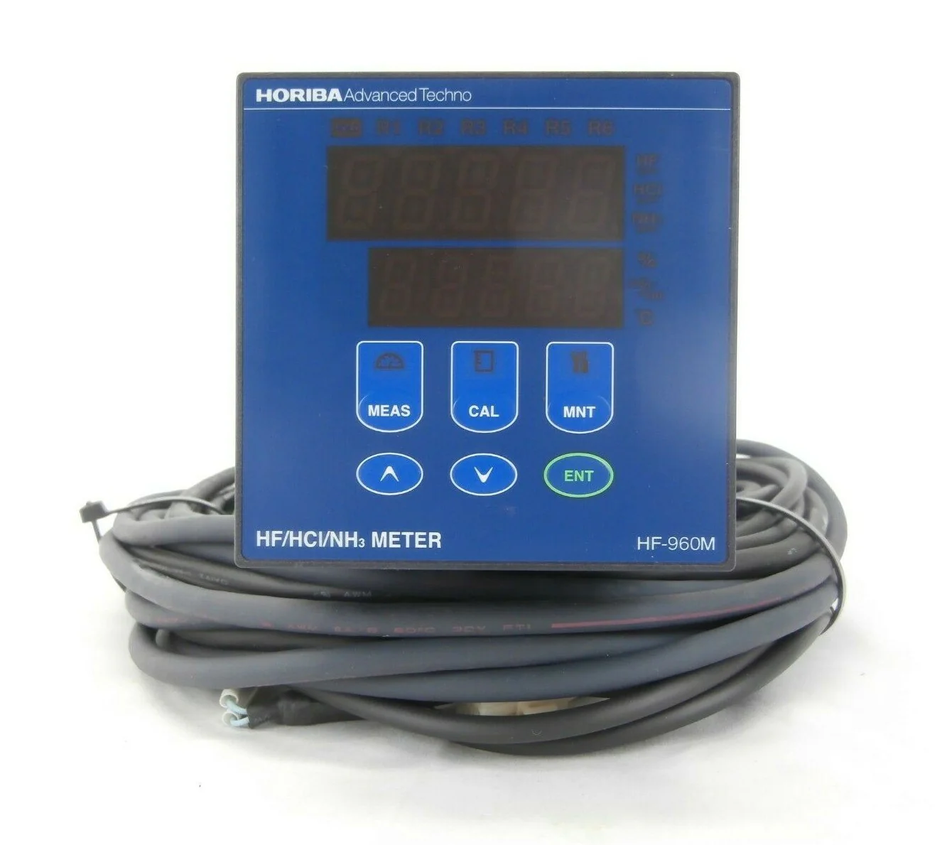 Horiba Advanced Techno HF-960M Concentration Monitor HF/HCl/NH3 Meter Working - Image 2
