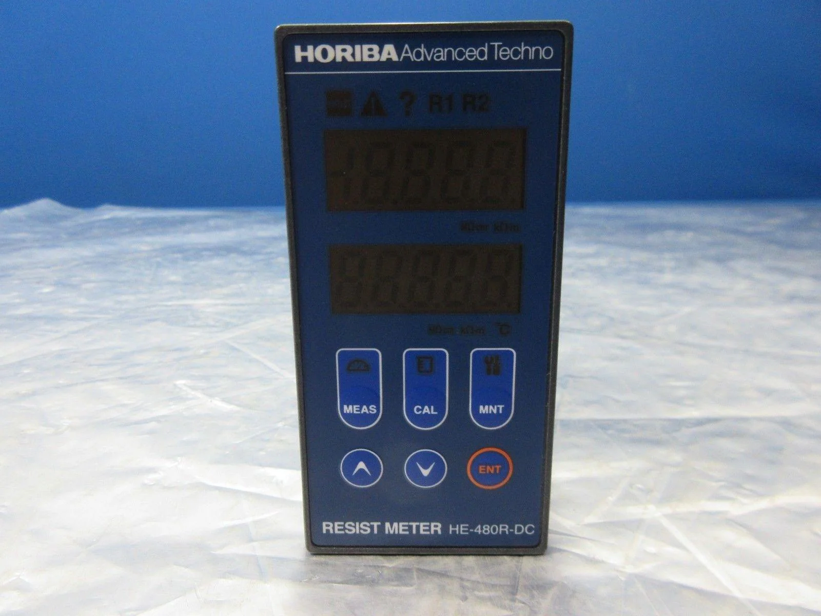 Horiba HE-480R-DC24V Resist Meter Used Working - Image 3
