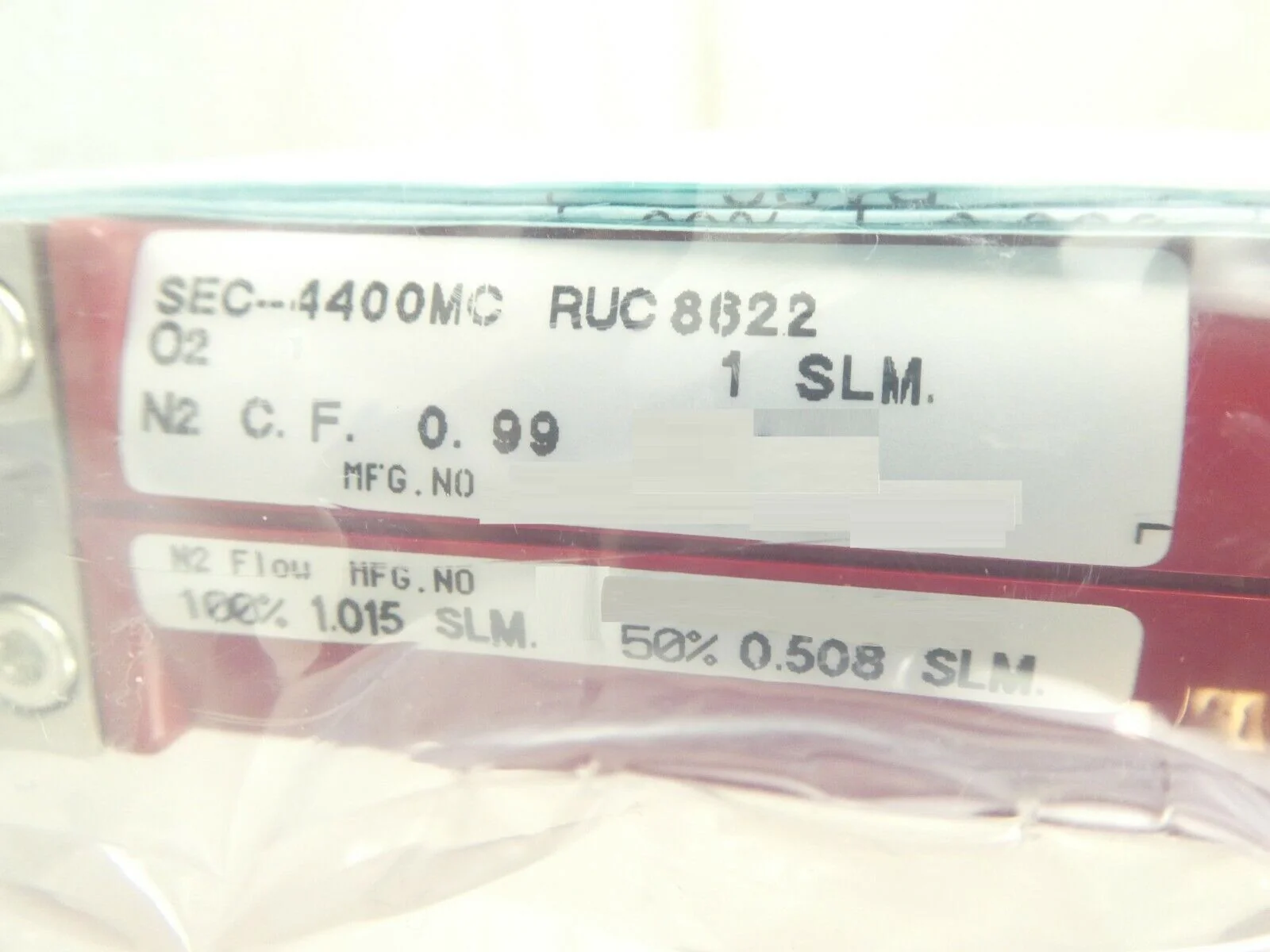 Horiba STEC SEC-4400MC Mass Flow Controller MFC Mattson Technology 37100824 New - Image 10