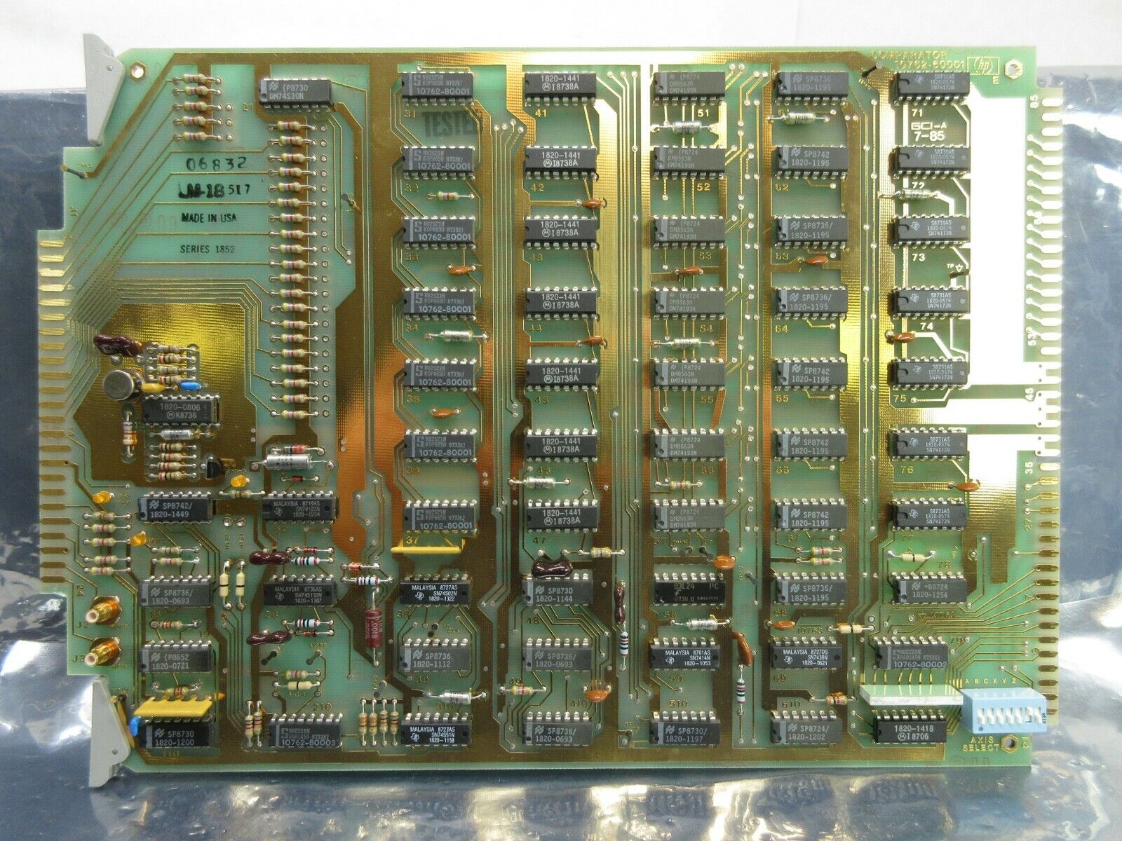 HP Hewlett-Packard 10762-60001 Comparator PCB Card ASML PAS 5000/2500 Used - Image 2