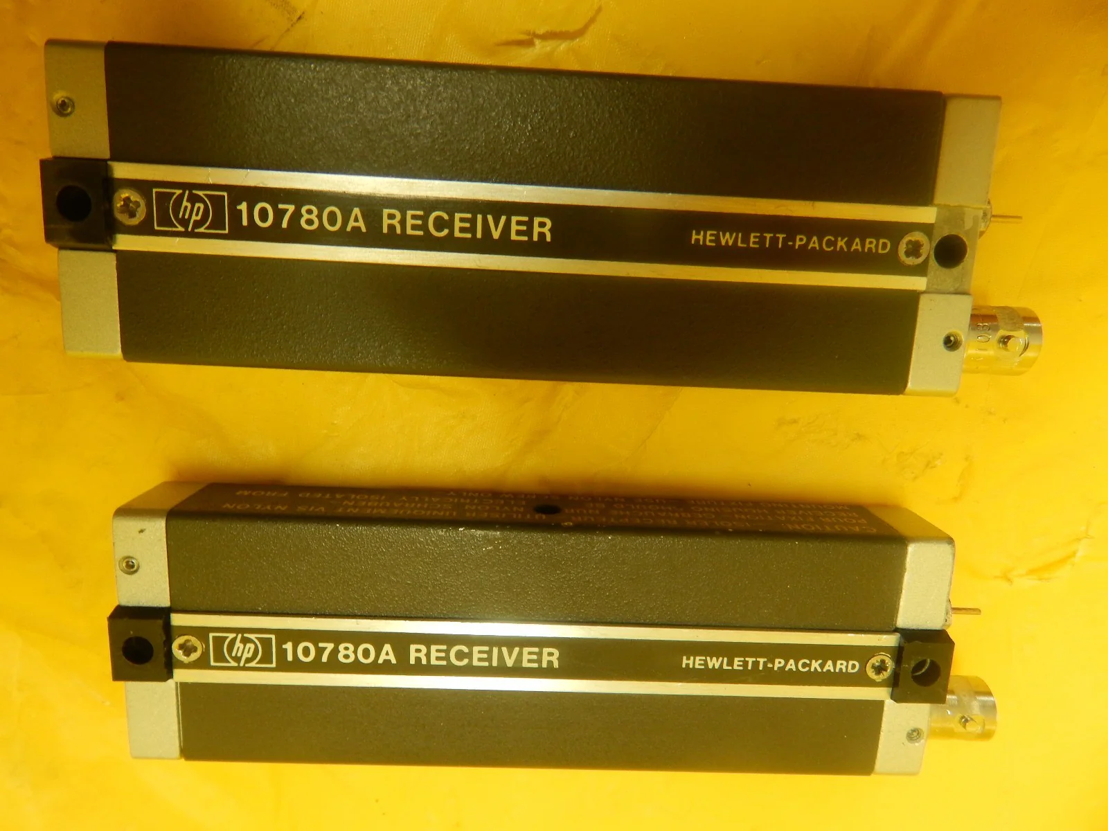 HP Hewlett-Packard 10780A Inferometer Optical Receiver Lot of 2 Used Working - Image 5