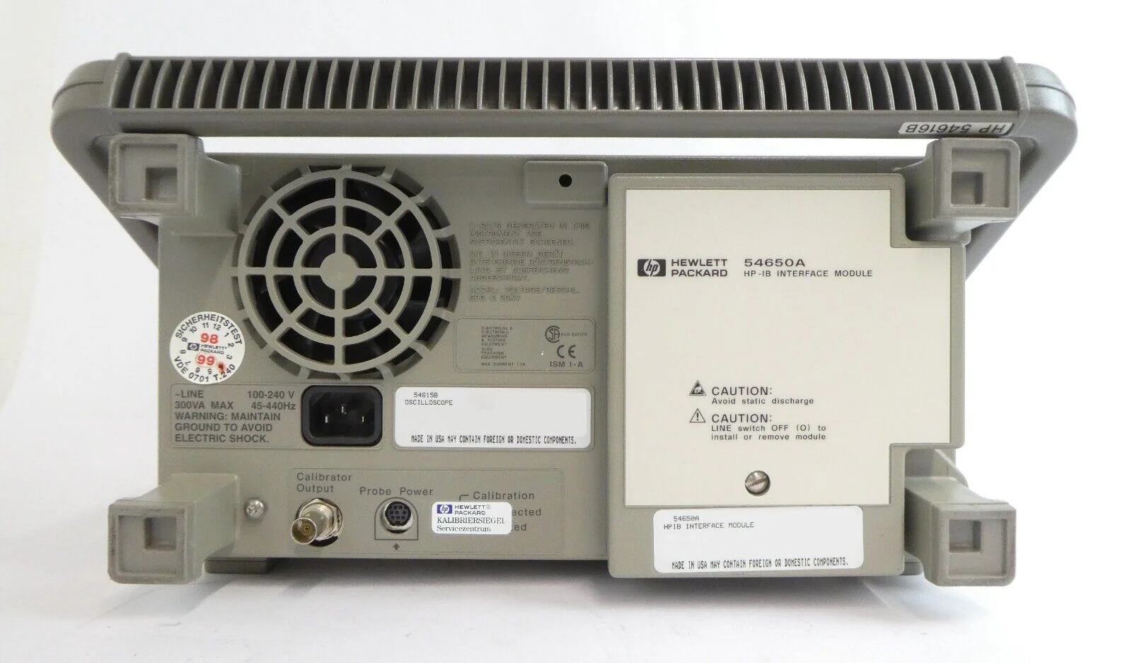 HP Hewlett-Packard 54615B 1 GSa/S 1ns Peak Detect Digital Oscilloscope Working - Image 2
